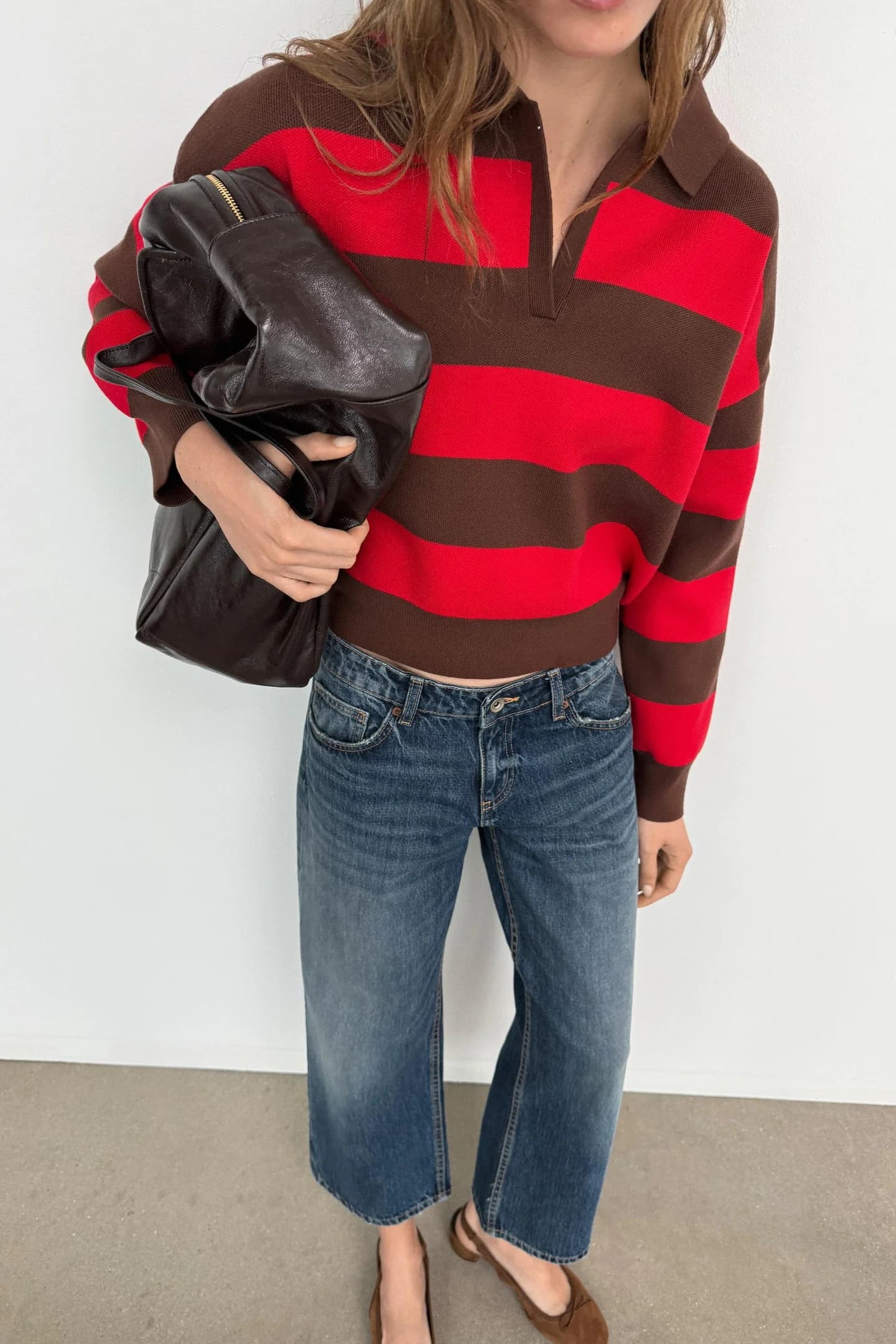 ТРИКОТАЖНОЕ ПОЛО В ПОЛОСКУ