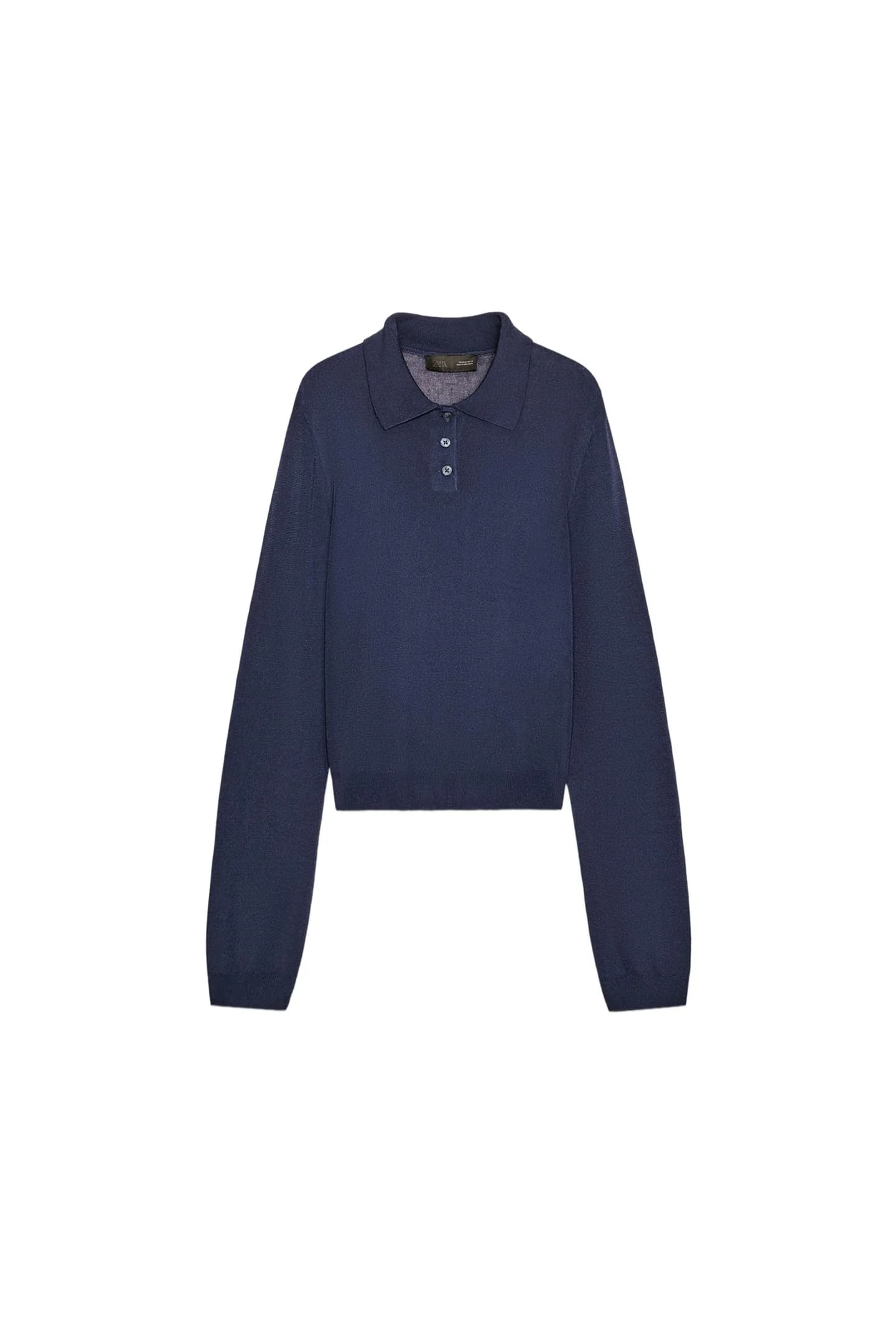 ОДНОТРИКОТАЖНАЯ РУБАШКА ПОЛО - фото 3