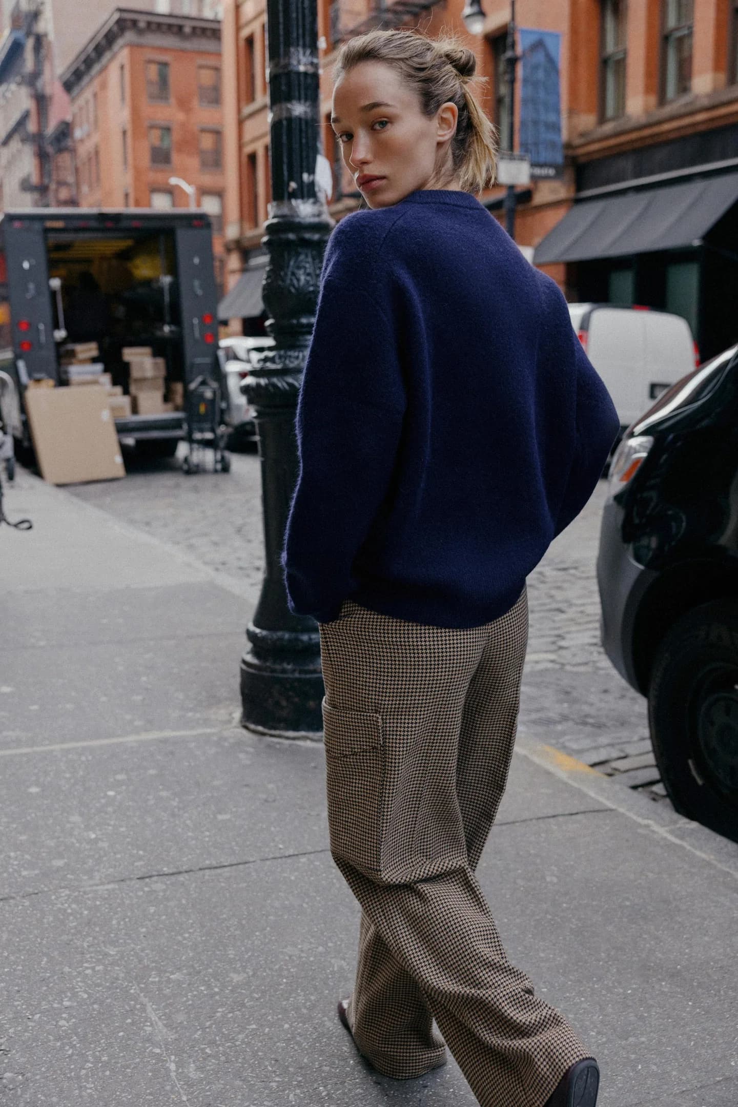 ГЛАДКИЙ ТРИКОТАЖНЫЙ ДЖЕМПЕР - фото 2