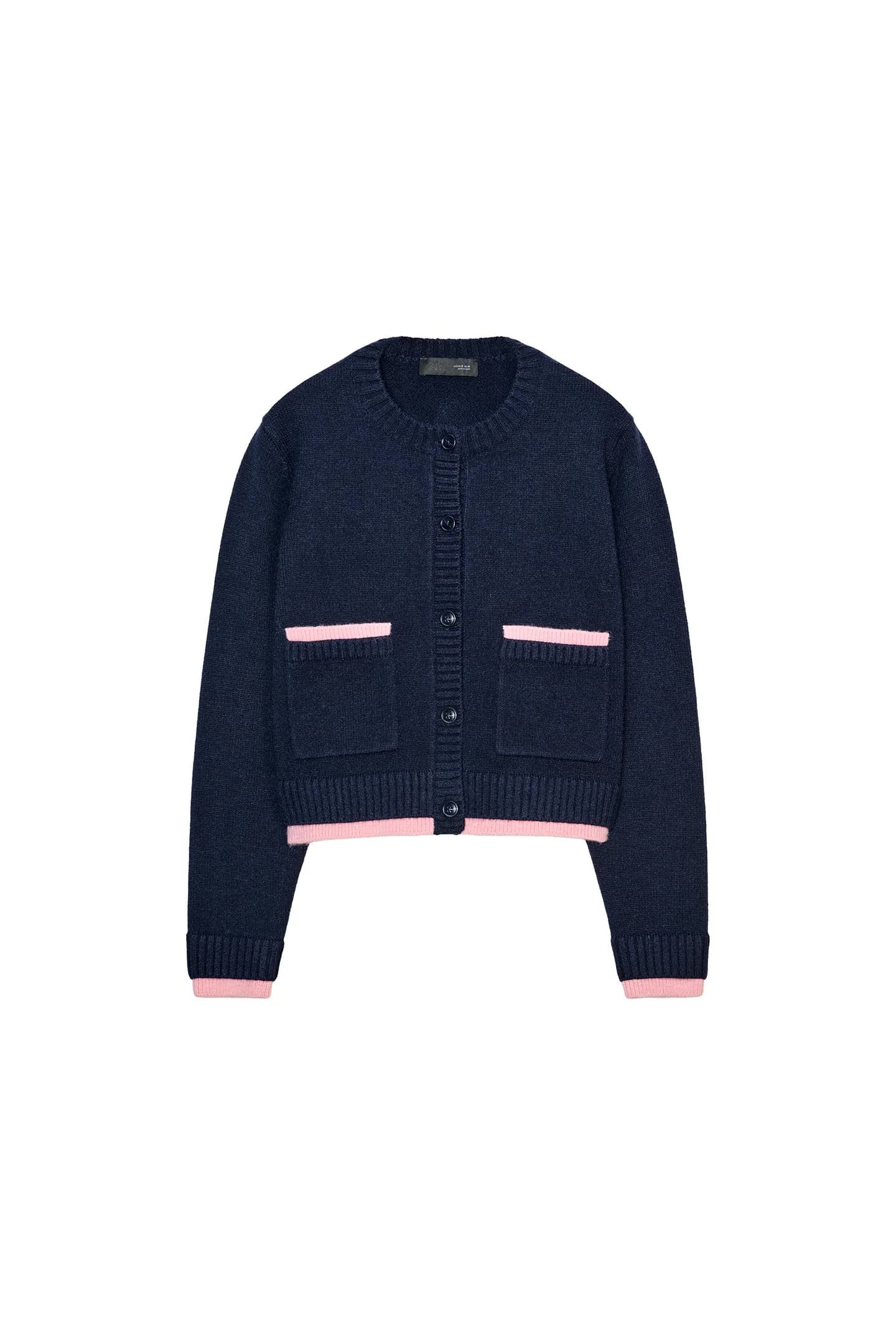 КАРДИГАН ИЗ КОМБИНИРОВАННОЙ ТКАНИ - фото 3