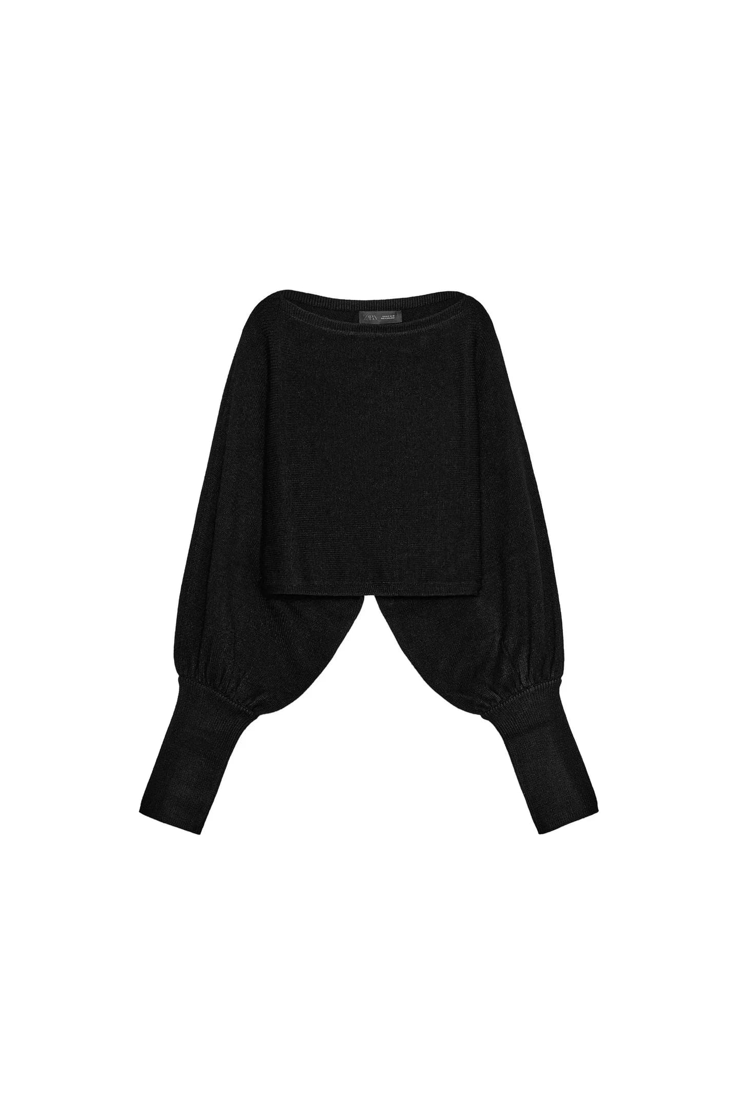 КОРОТКИЙ ДЖЕМПЕР С Пышными РУКАВАМИ - фото 3