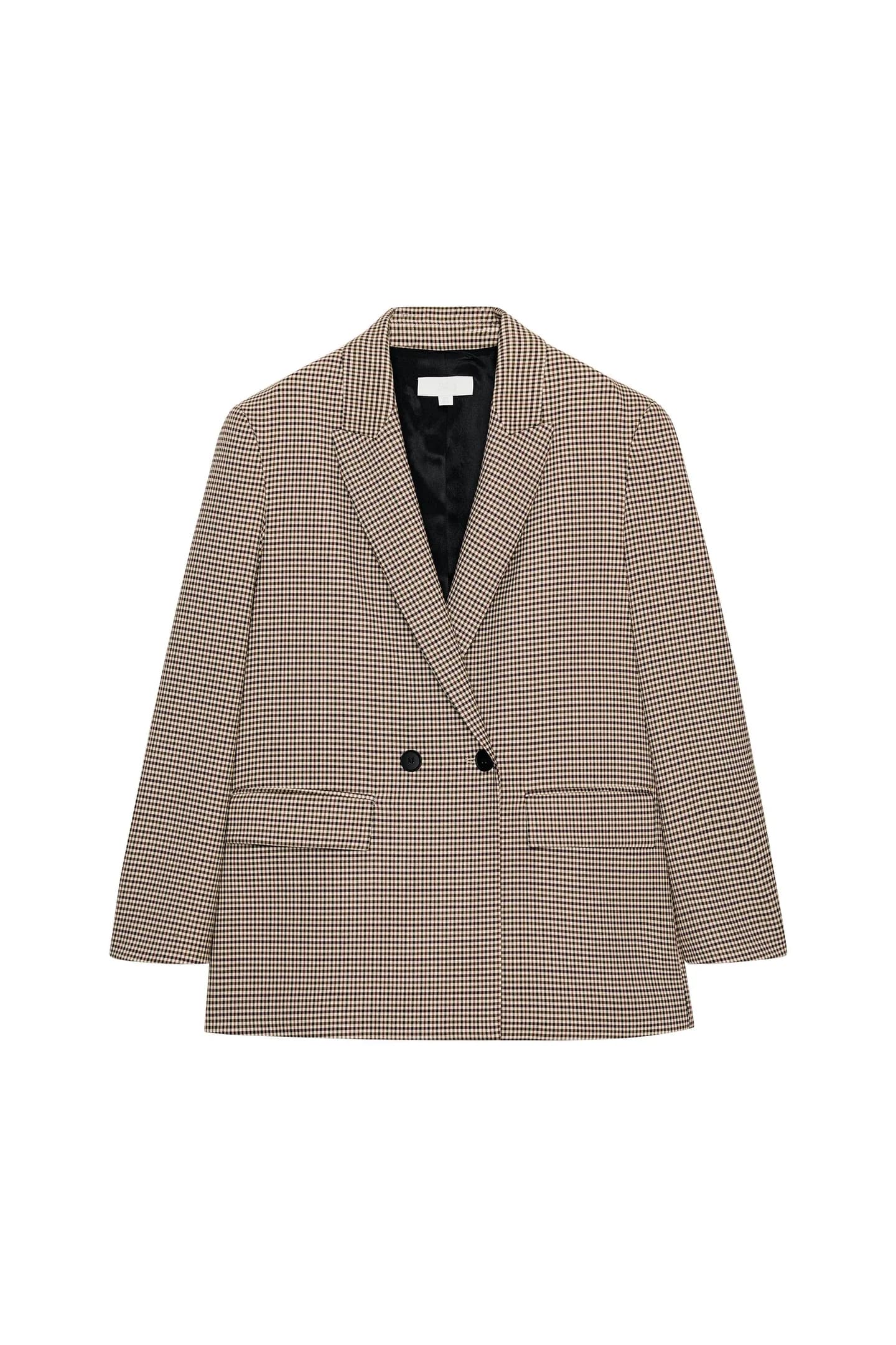 ДВУБОРТНЫЙ ПИДЖАК ОВЕРСАЙЗ - фото 3