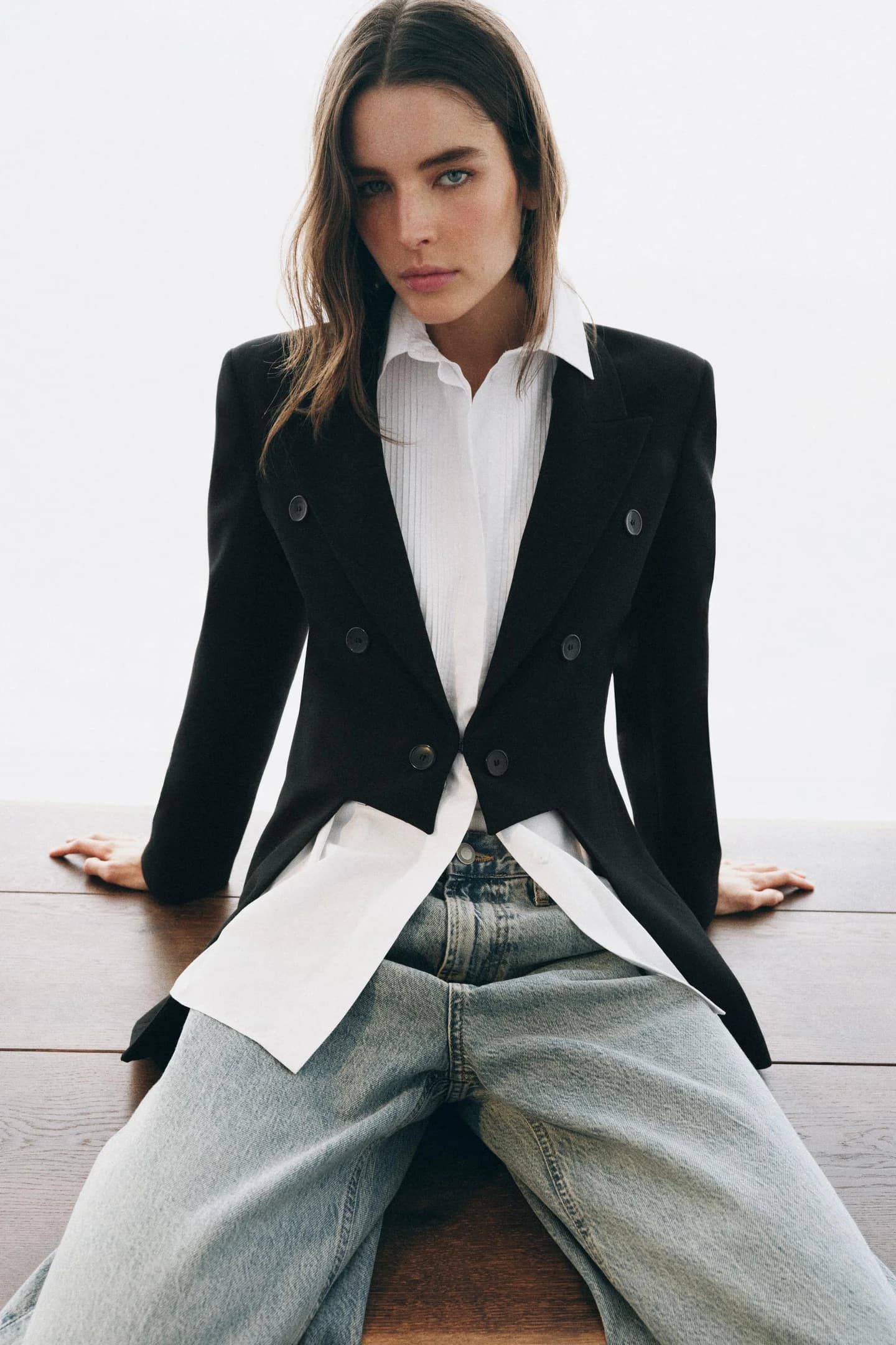 АСИММЕТРИЧНАЯ КУРТКА ИЗ КОЛЛЕКЦИИ ZW