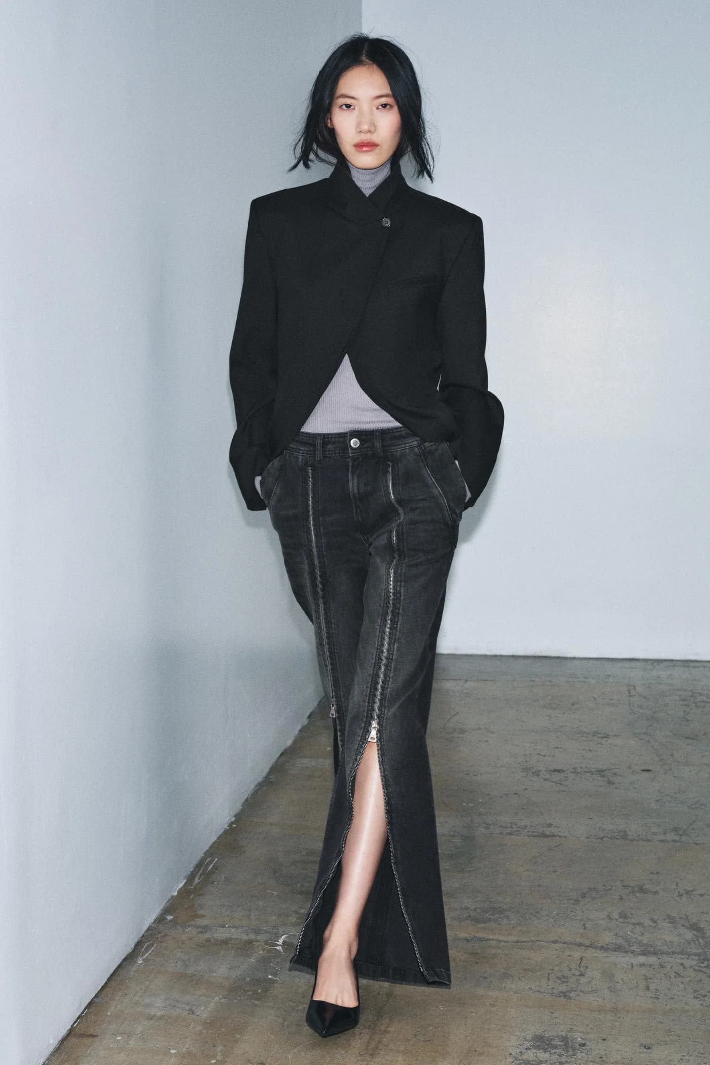 ШЕРСТЯНАЯ КУРТКА ИЗ КОЛЛЕКЦИИ ZW - фото 2