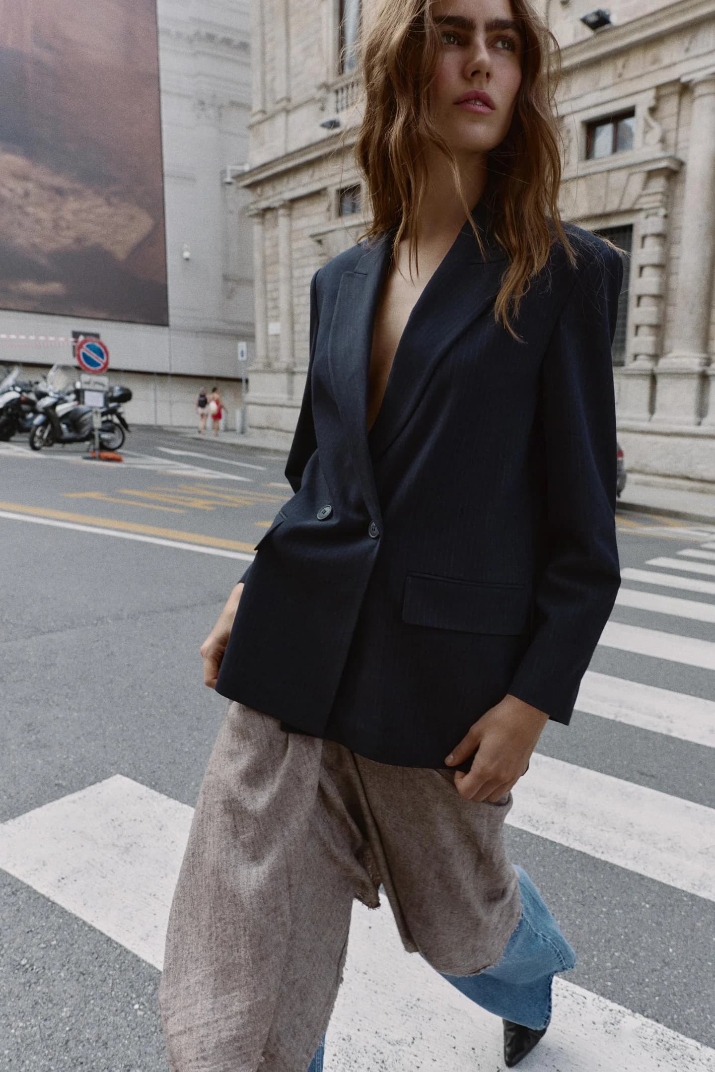 ДВУБОРТНЫЙ ПИДЖАК ОВЕРСАЙЗ