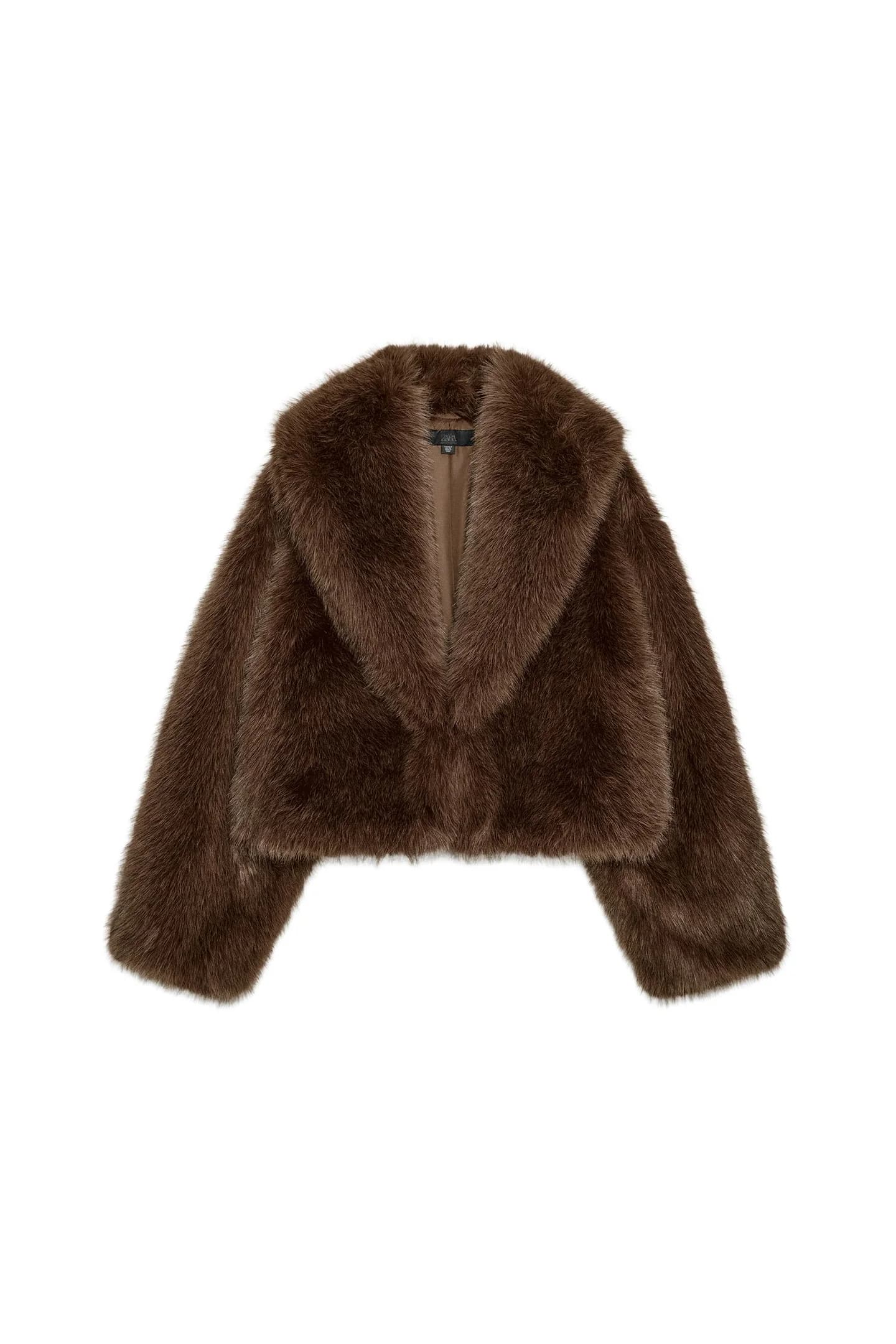 КОРОТКАЯ ИСКУССТВЕННАЯ ШУБА - фото 3