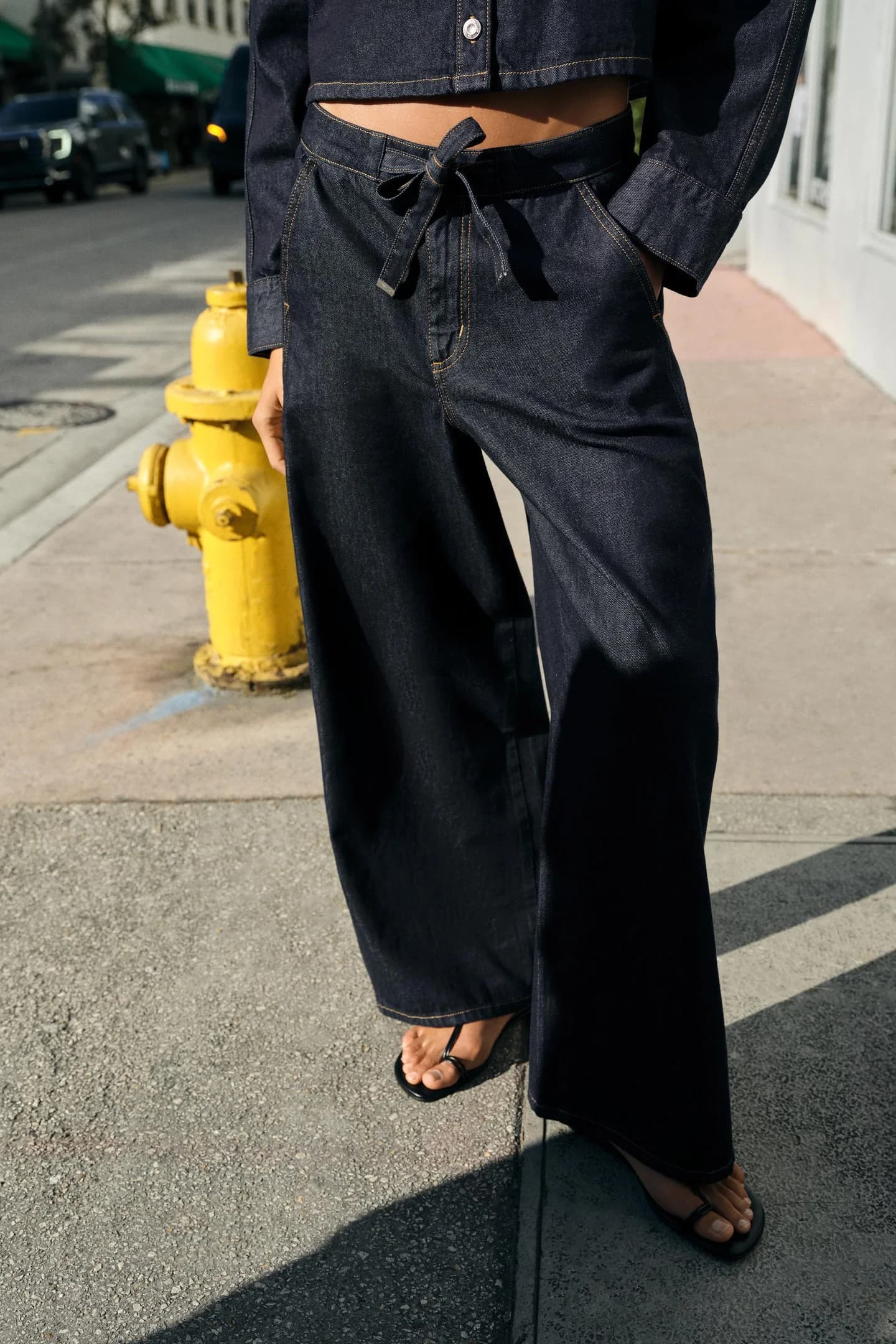 ДЖИНСЫ JOGGER Z1975 С ВЫСОКОЙ ПОСАДКОЙ - фото 2