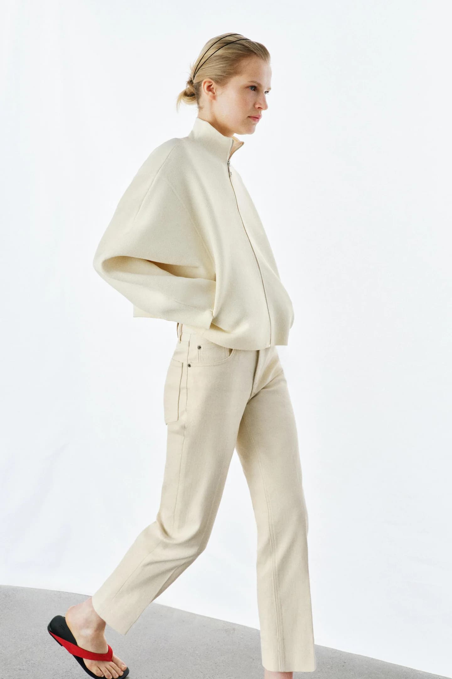 ДЖИНСЫ BOOTCUT СРЕДНЕЙ ТАЛИИ ИЗ КОЛЛЕКЦИИ ZW - фото 3