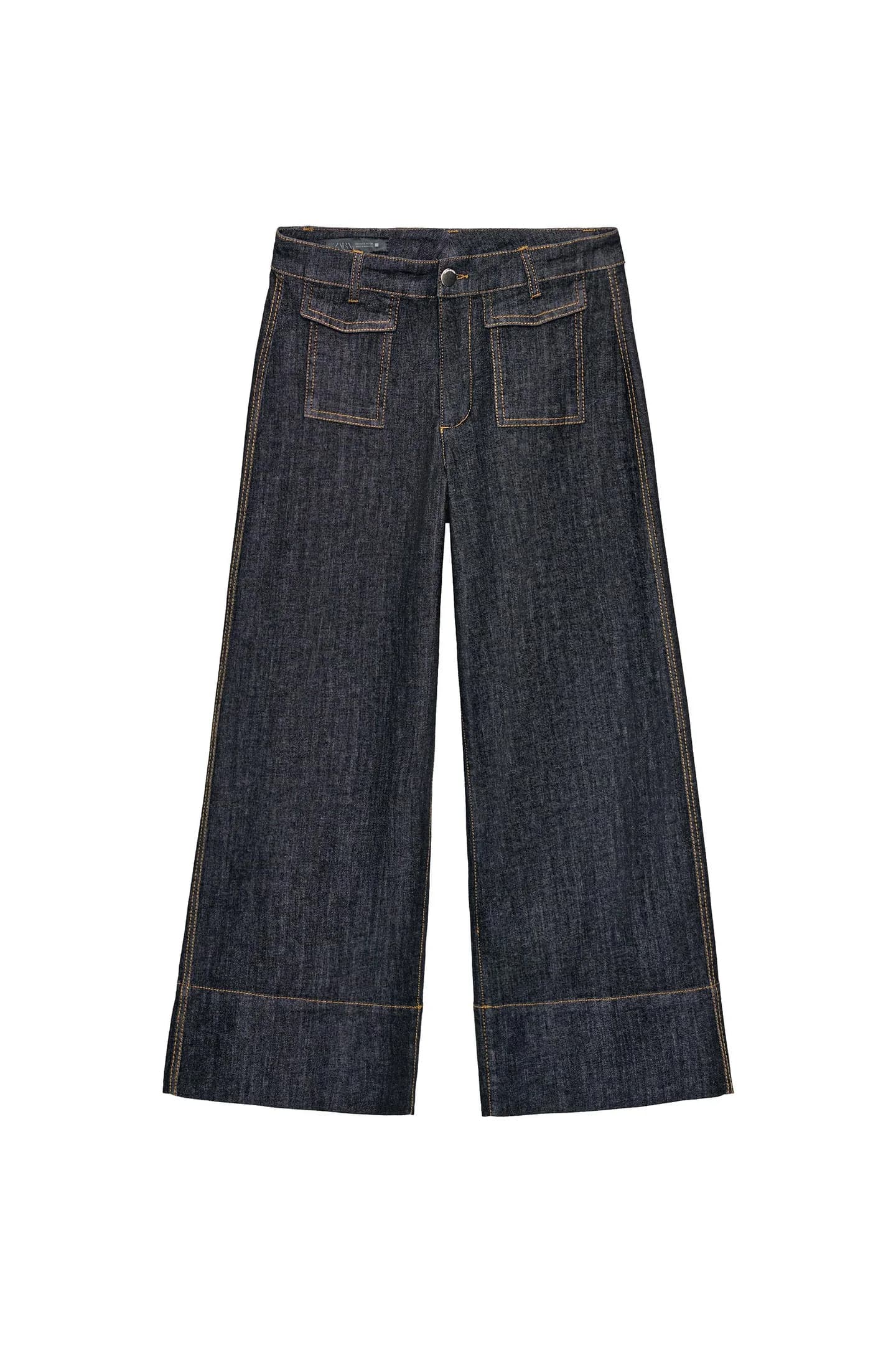 ДЖИНСЫ-КЮЛОТЫ Z1975 - фото 5