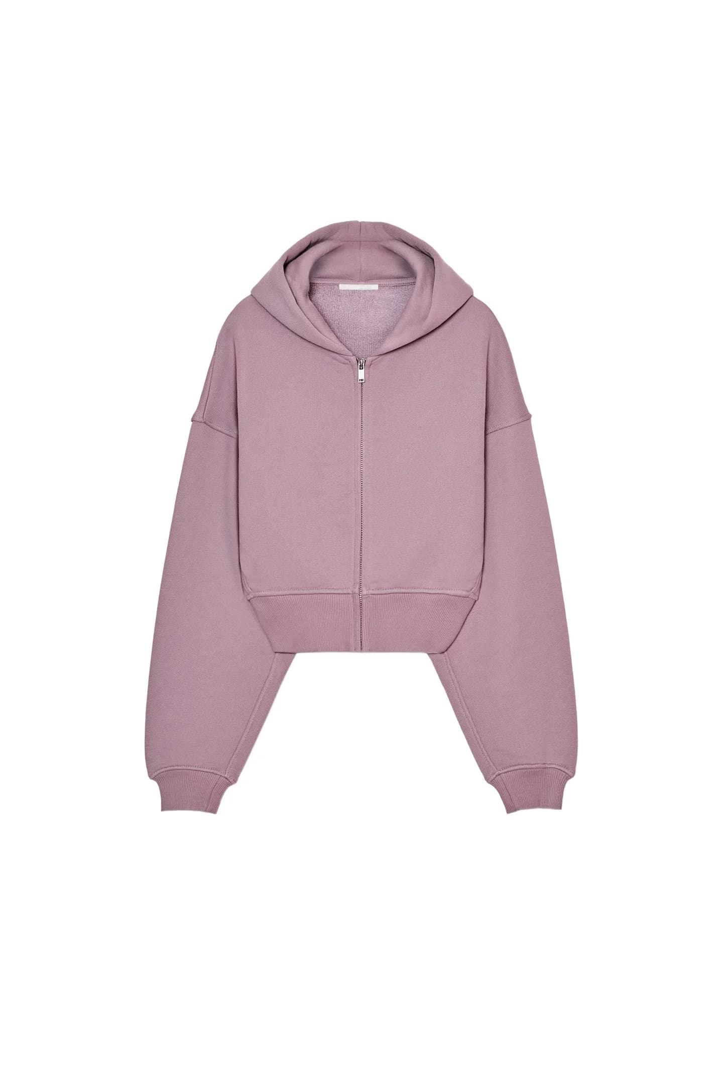 КОРОТКАЯ ТОЛСТОВКА С КАПЮШОНОМ - фото 3