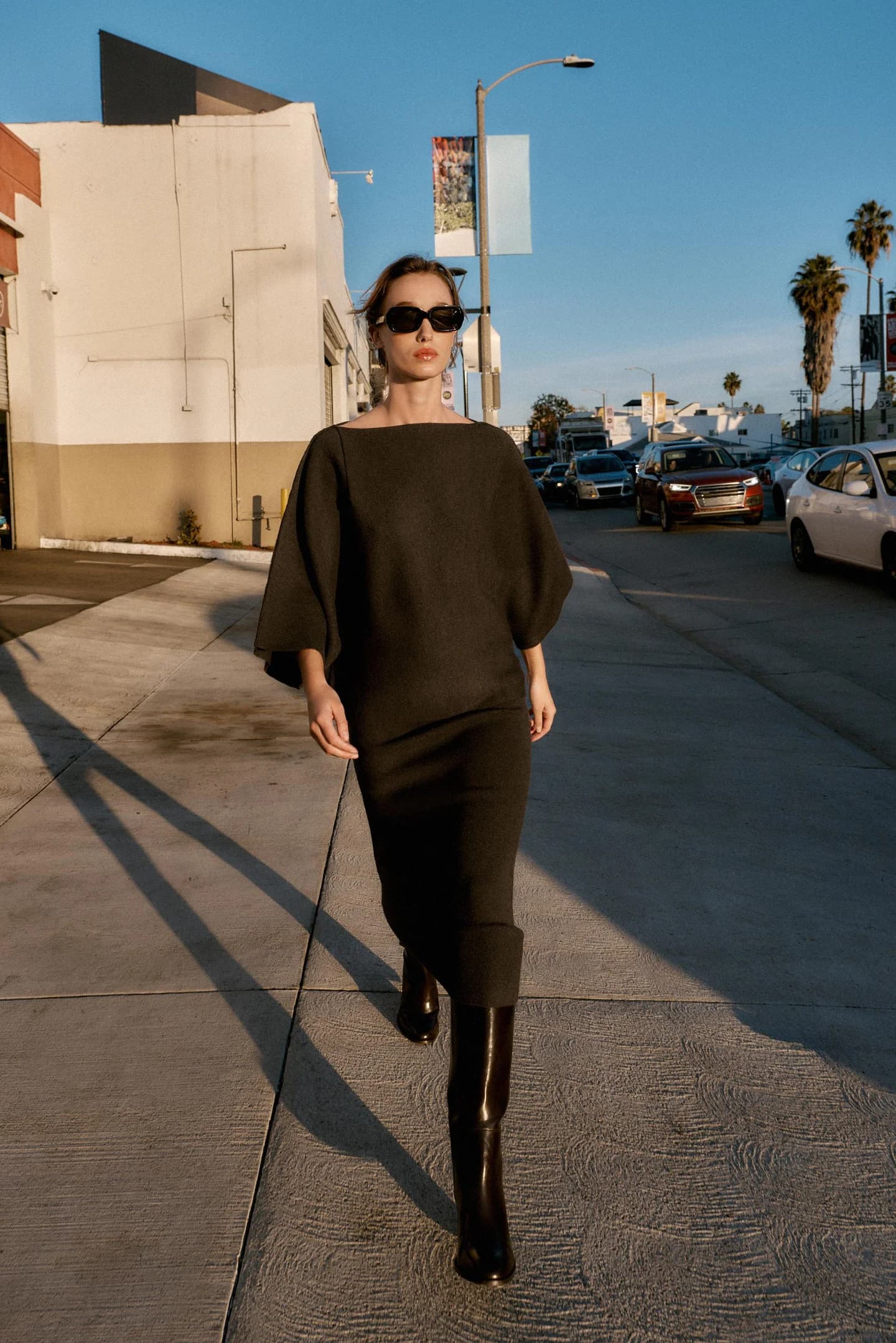 ТРИКОТАЖНАЯ ЮБКА СРЕДНЕЙ ДЛИНЫ - фото 3