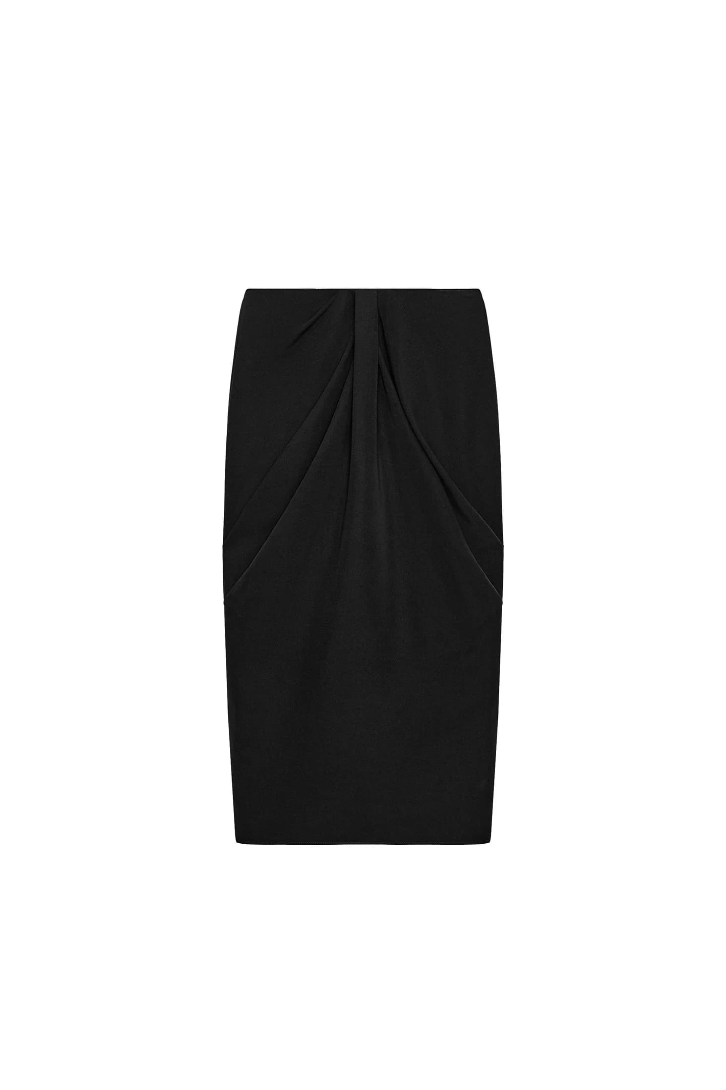 ПЛИССИРОВАННАЯ ЮБКА СРЕДНЕЙ ДЛИНЫ - фото 3