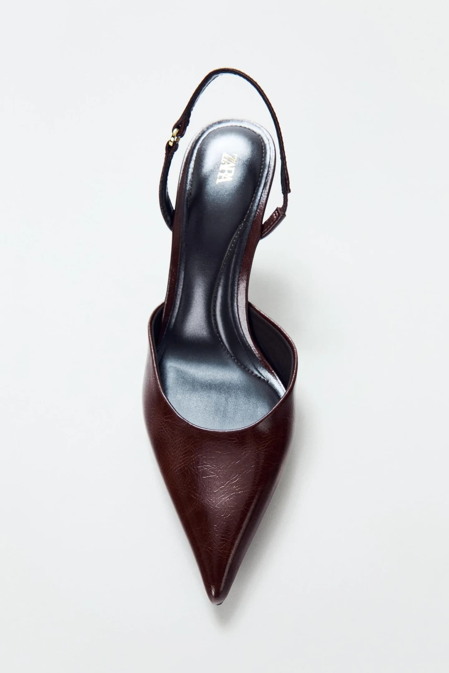 ВЫСОКИЕ ОБУВИ С ОТКРЫТЫМ ПЯТКОМ И ОСТОРОЧНЫМ НОСКОМ