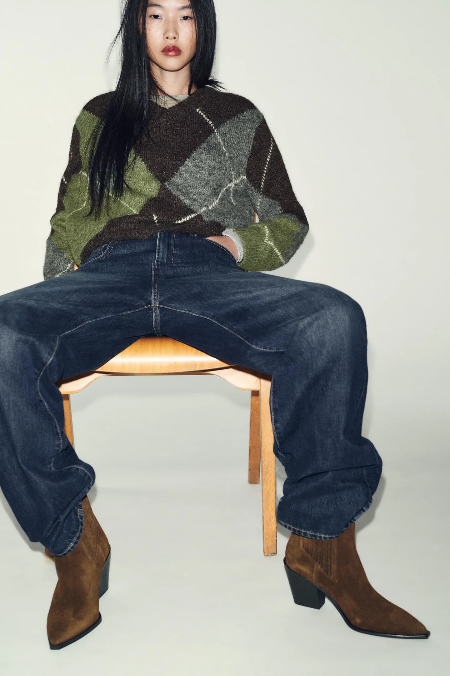 ЗАМШЕВЫЕ БОТИНКИ В КОВБОЙСКОМ СТИЛЬ