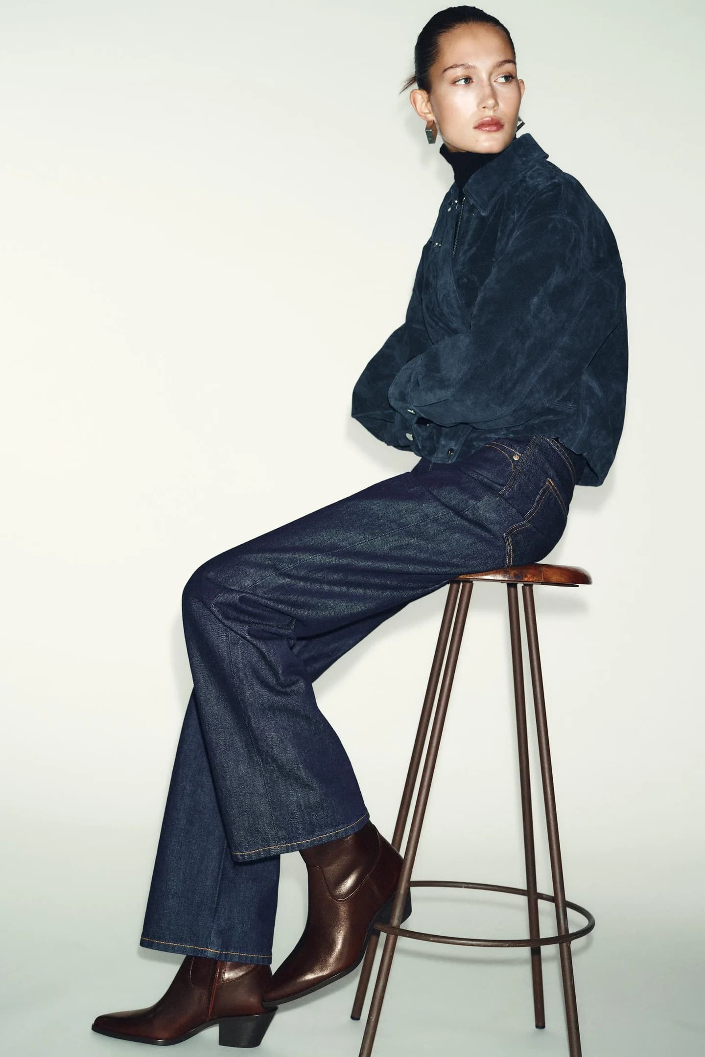 КОЖАНЫЕ БОТИНКИ В КОВБОЙСКОМ СТИЛЬ