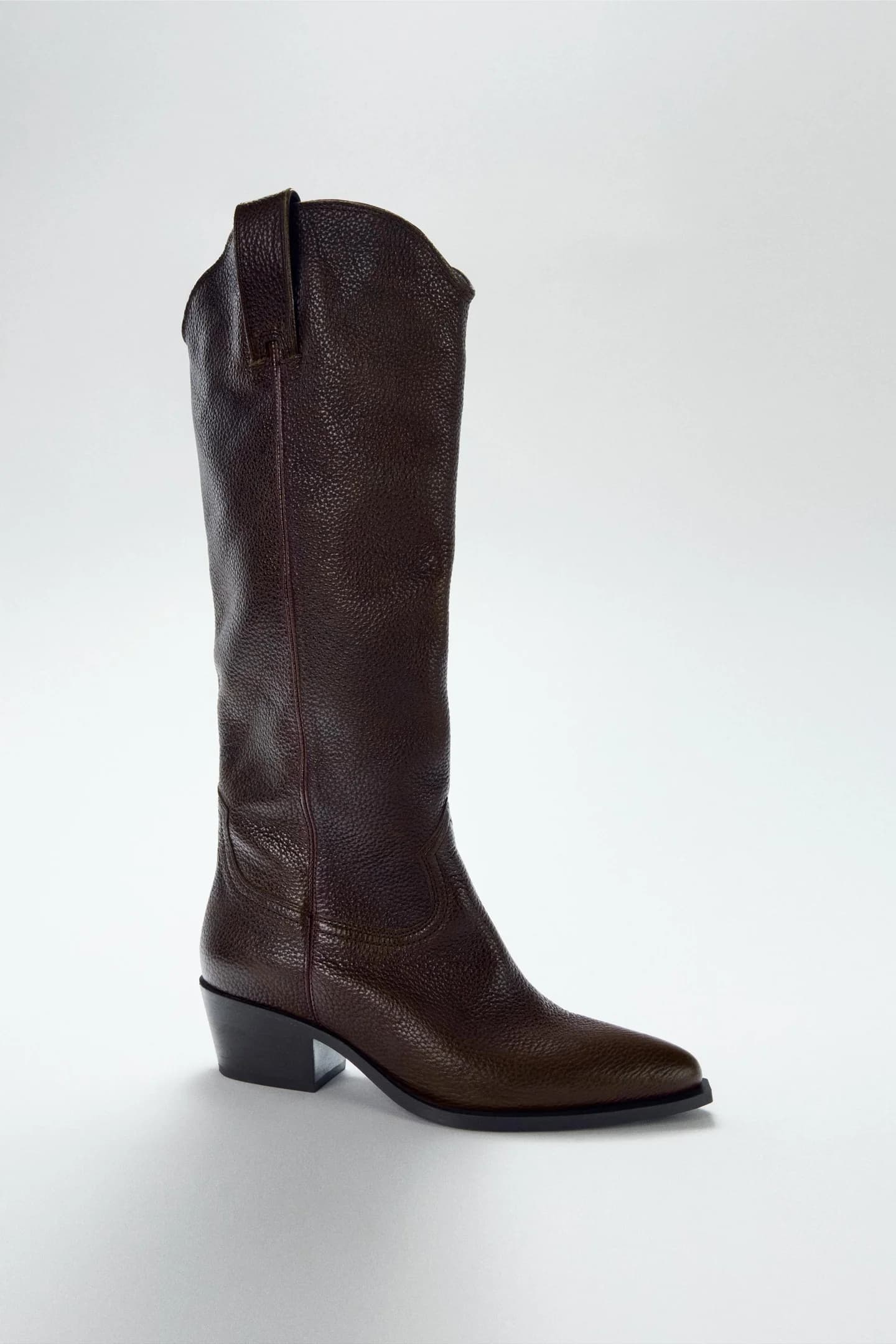 ВЫСОКИЕ КОЖАНЫЕ БОТИНКИ