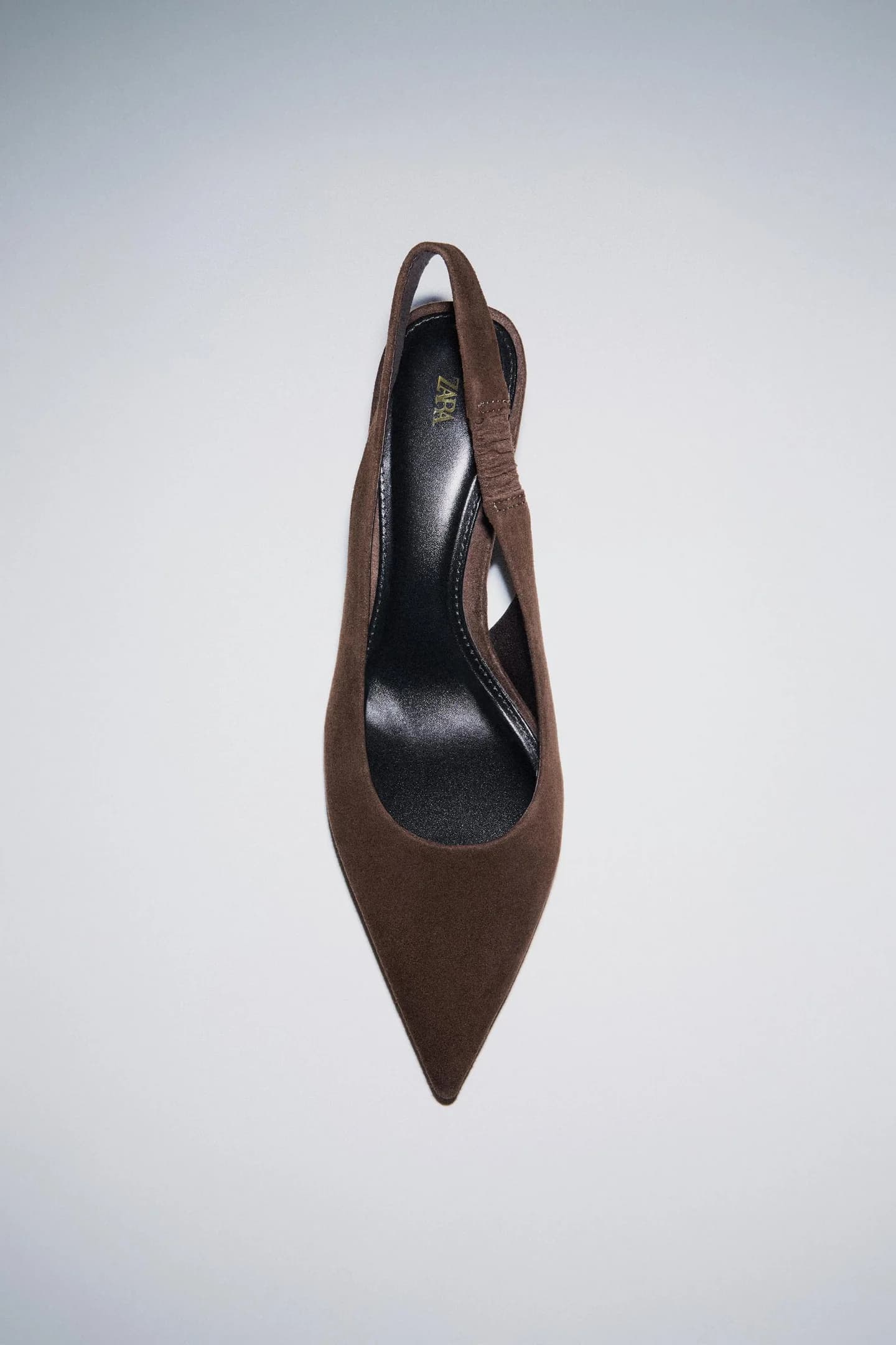 ЗАМШЕВЫЕ ТУФЛИ НА ОТКРЫТОМ КАБЛУКЕ И УТИЧНОМ КАБЛУКЕ