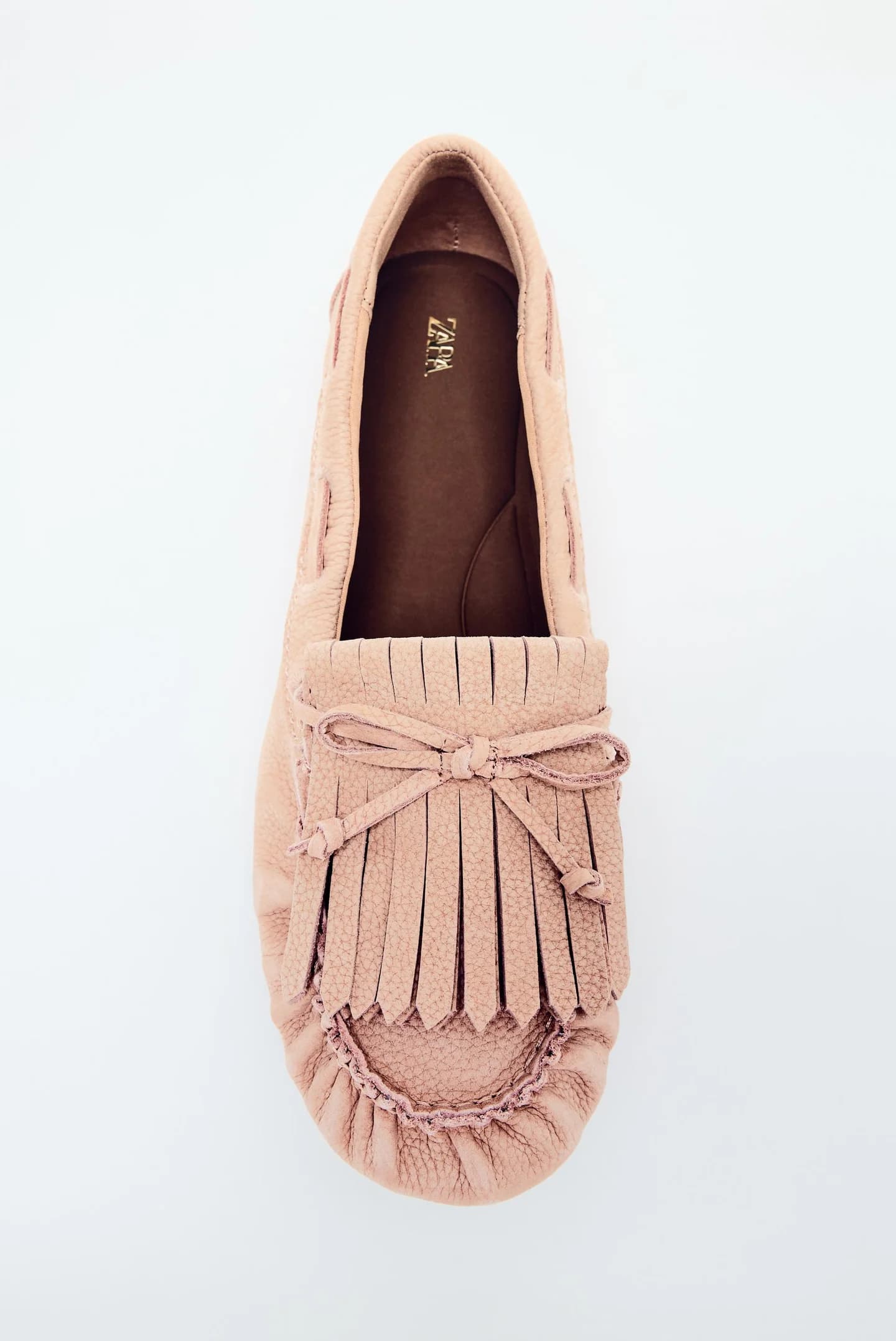 КОЖАНЫЕ МОКАСИНЫ С БАЛЯРКОЙ