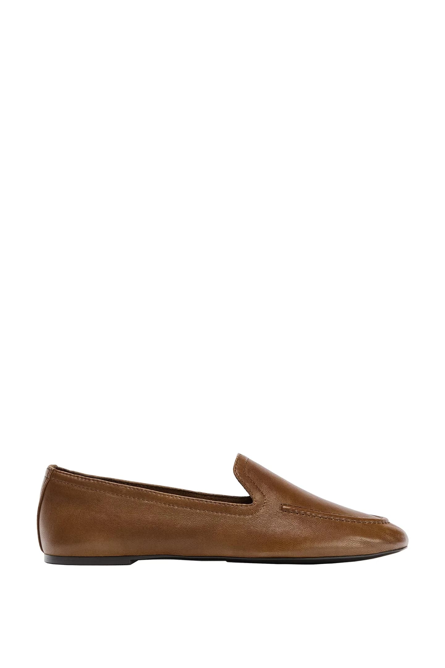 КОЖАНЫЕ МОКАСИНЫ С ВЫСОКОЙ ВЕРТИКОЙ - фото 3