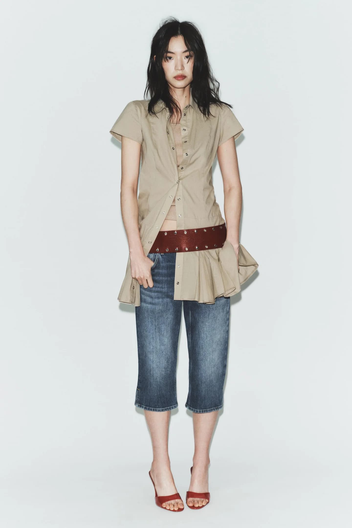 РАСКРАШЕННЫЕ САНДАЛИИ НА КАБЛУКЕ - фото 2