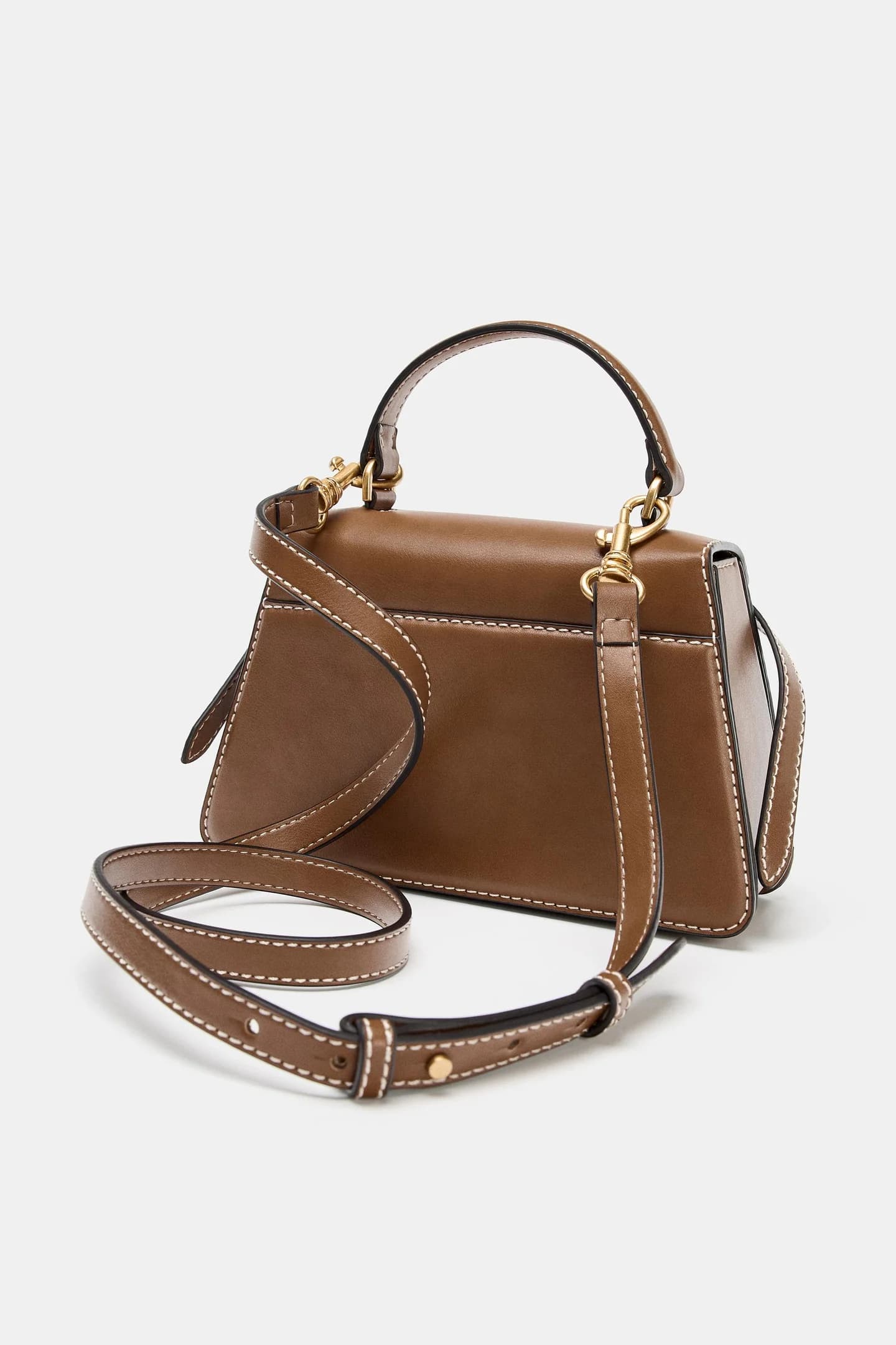 ГОРОДСКАЯ СУМКА С ПРЯЖКАМИ - фото 2