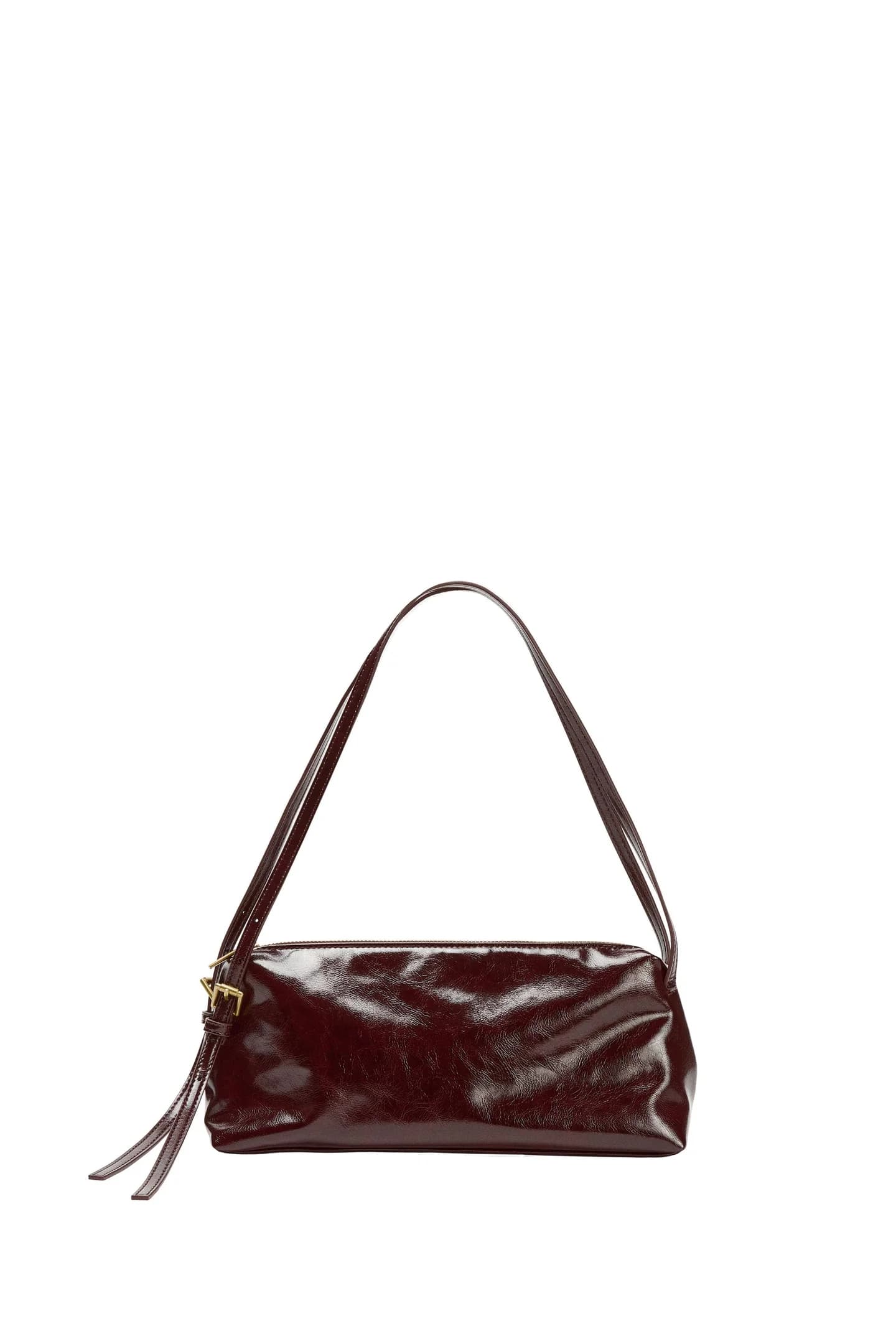 СУМКА НА ПЛЕЧЕ С ПРЯЖКОЙ - фото 5