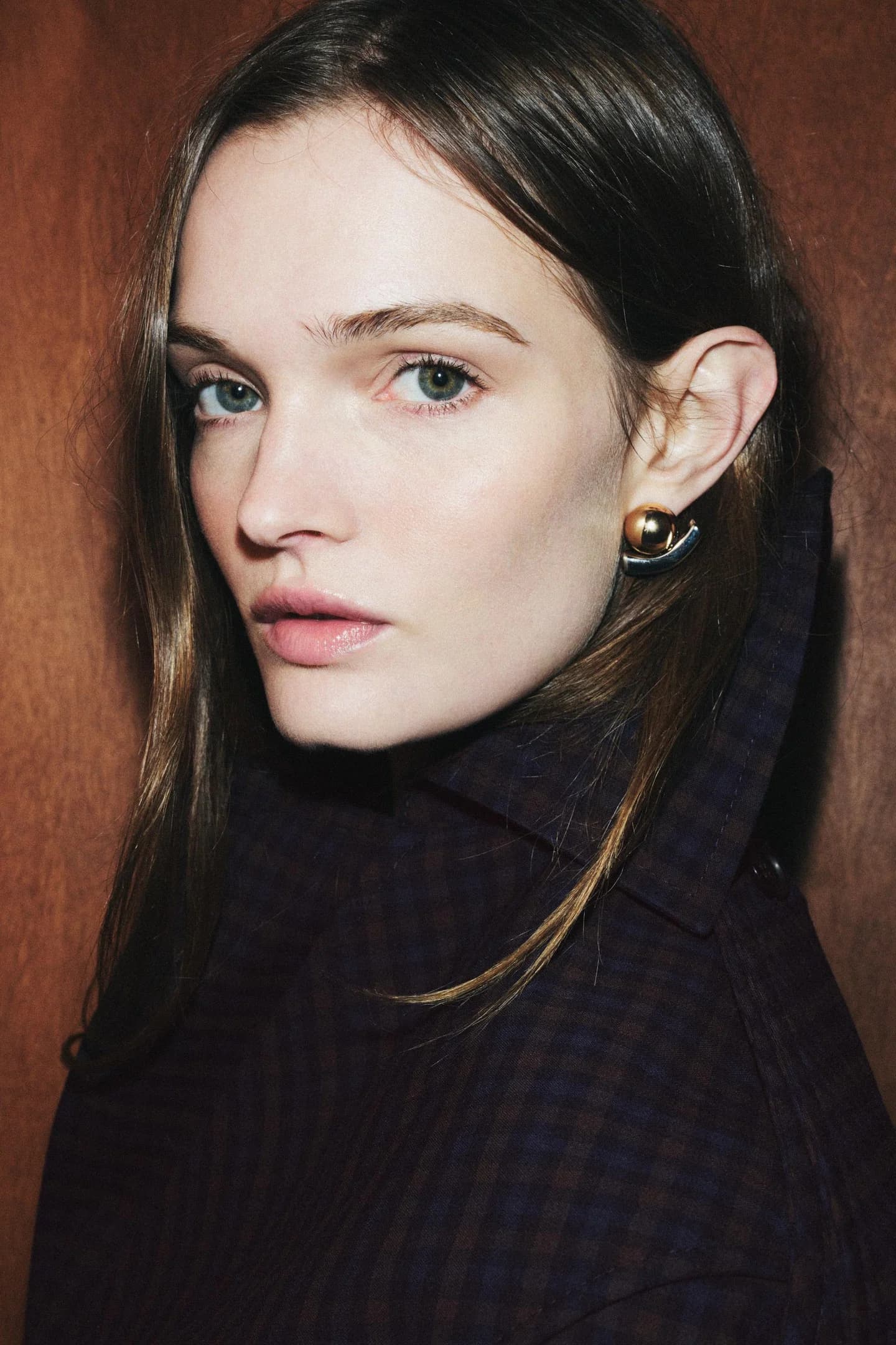 СЕРЬГИ ИЗ КОМБИНИРОВАННЫХ МАТЕРИАЛОВ С ШАРОМ И ЛЕНТОЙ - фото 3