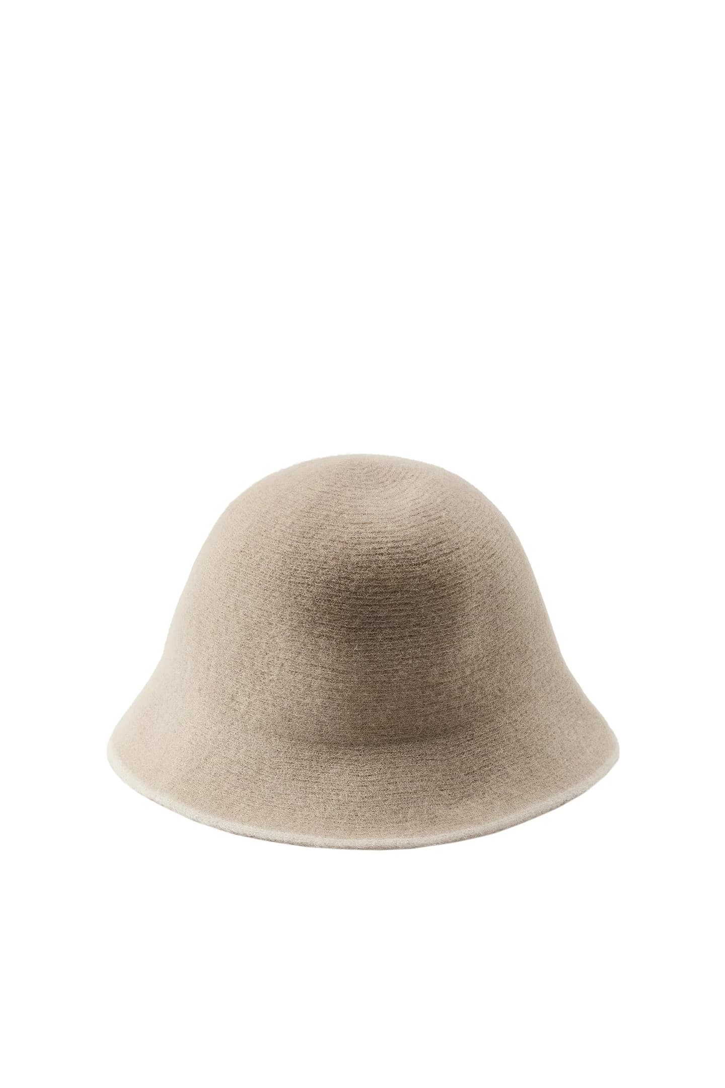 ШАПКА ИЗ ПОЛУШЕРСТИ С КОНТРАСТНЫМ ТАЙМОМ - фото 5