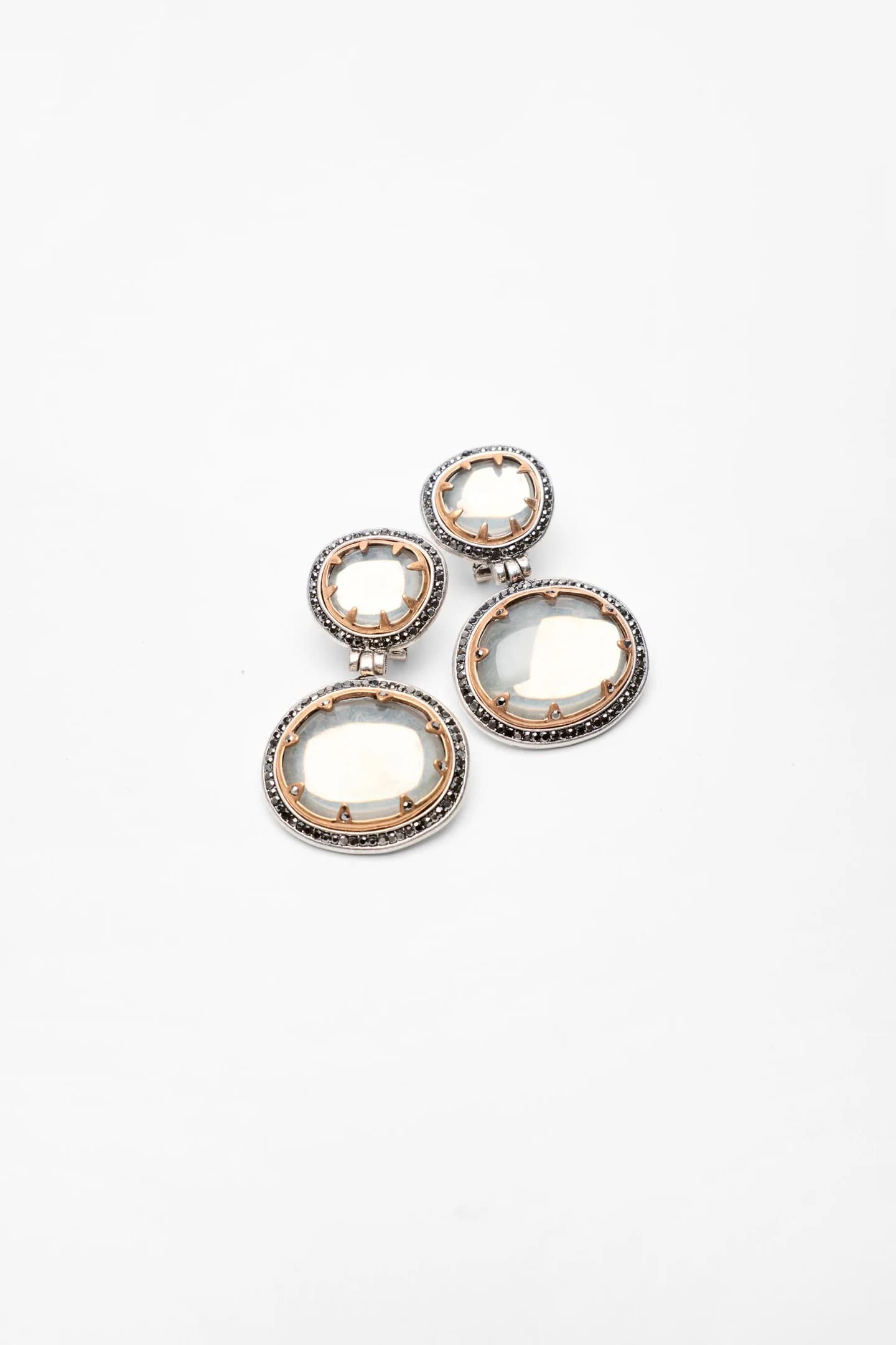 СЕРЬГИ С ЮВЕЛИРНЫМИ УКРАШЕНИЯМИ И ПАЙЕТКАМИ