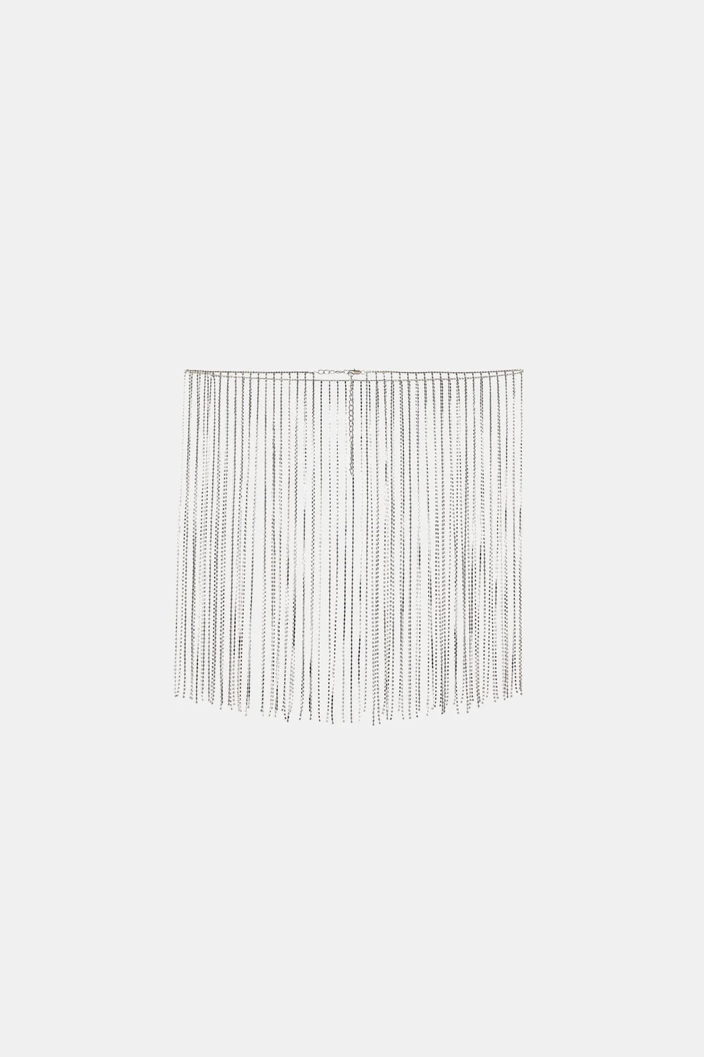 РЕМЕНЬ С БЛЕСТЯЩИМИ ПАЙЕТКАМИ И БАЛЯРКОЙ