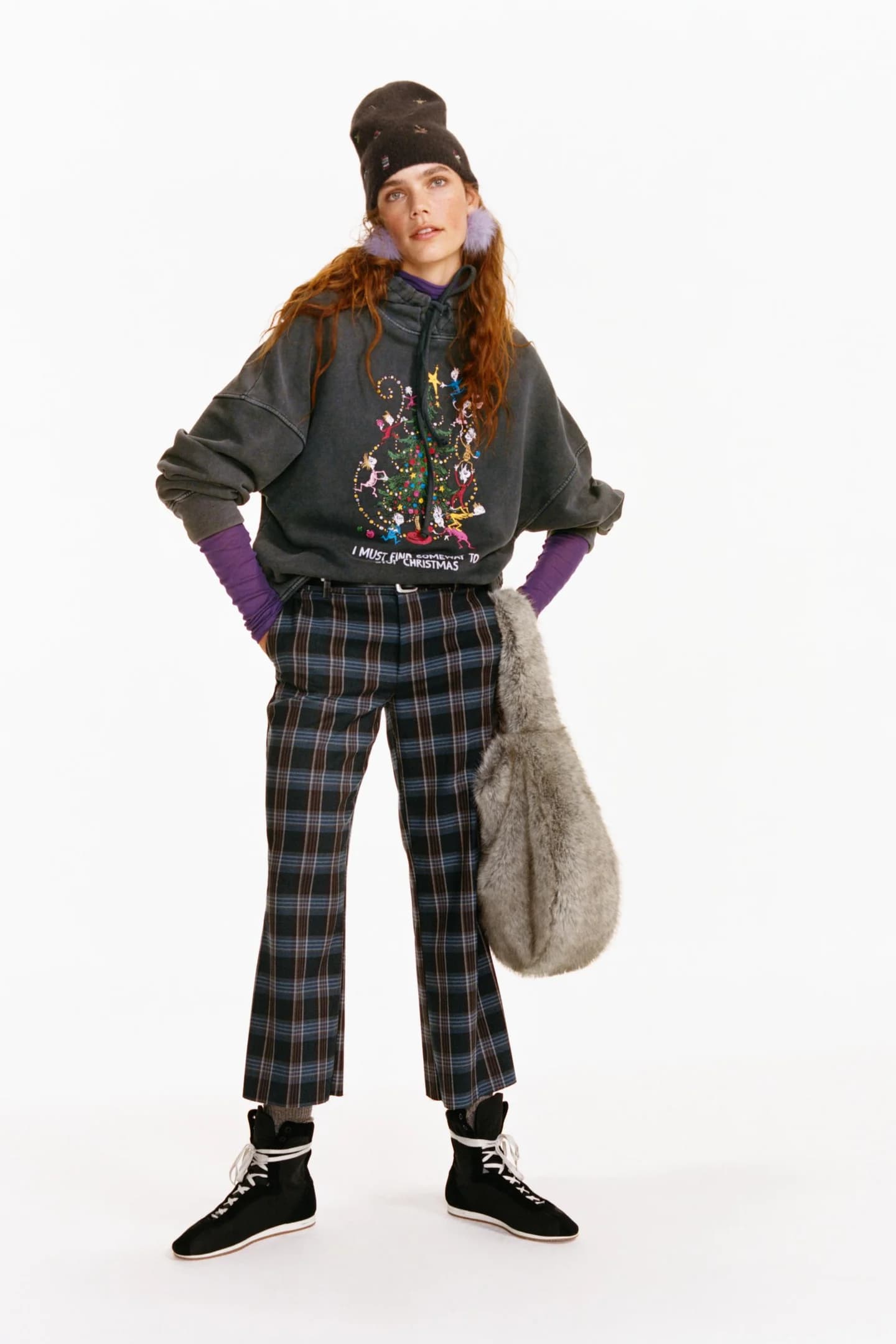 ШАПКА С ВЫШИВКОЙ GRINCH™ - фото 2