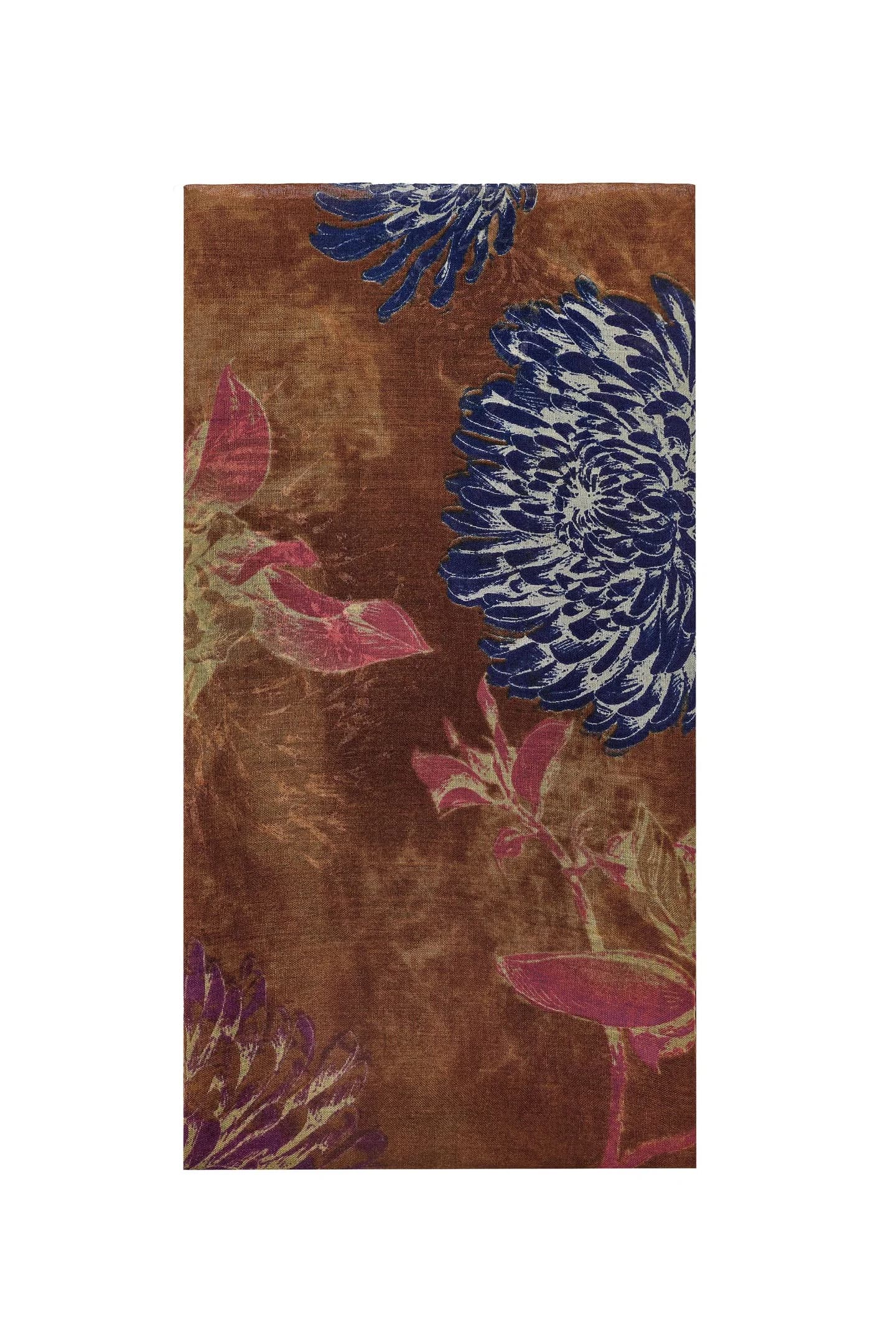 ШАРФ С ПРИНТОМ ПИОН - фото 5