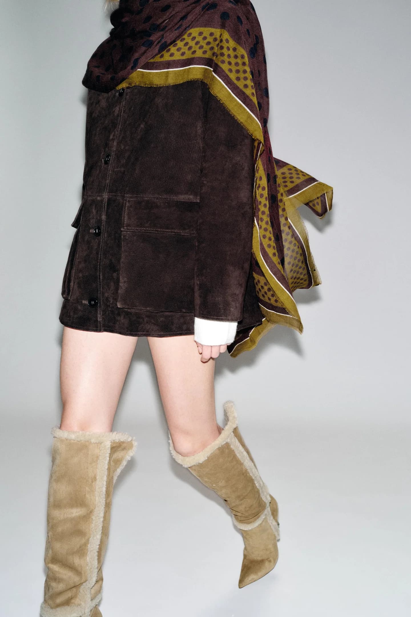 ШАРФ С ПРИНТОМ - фото 2