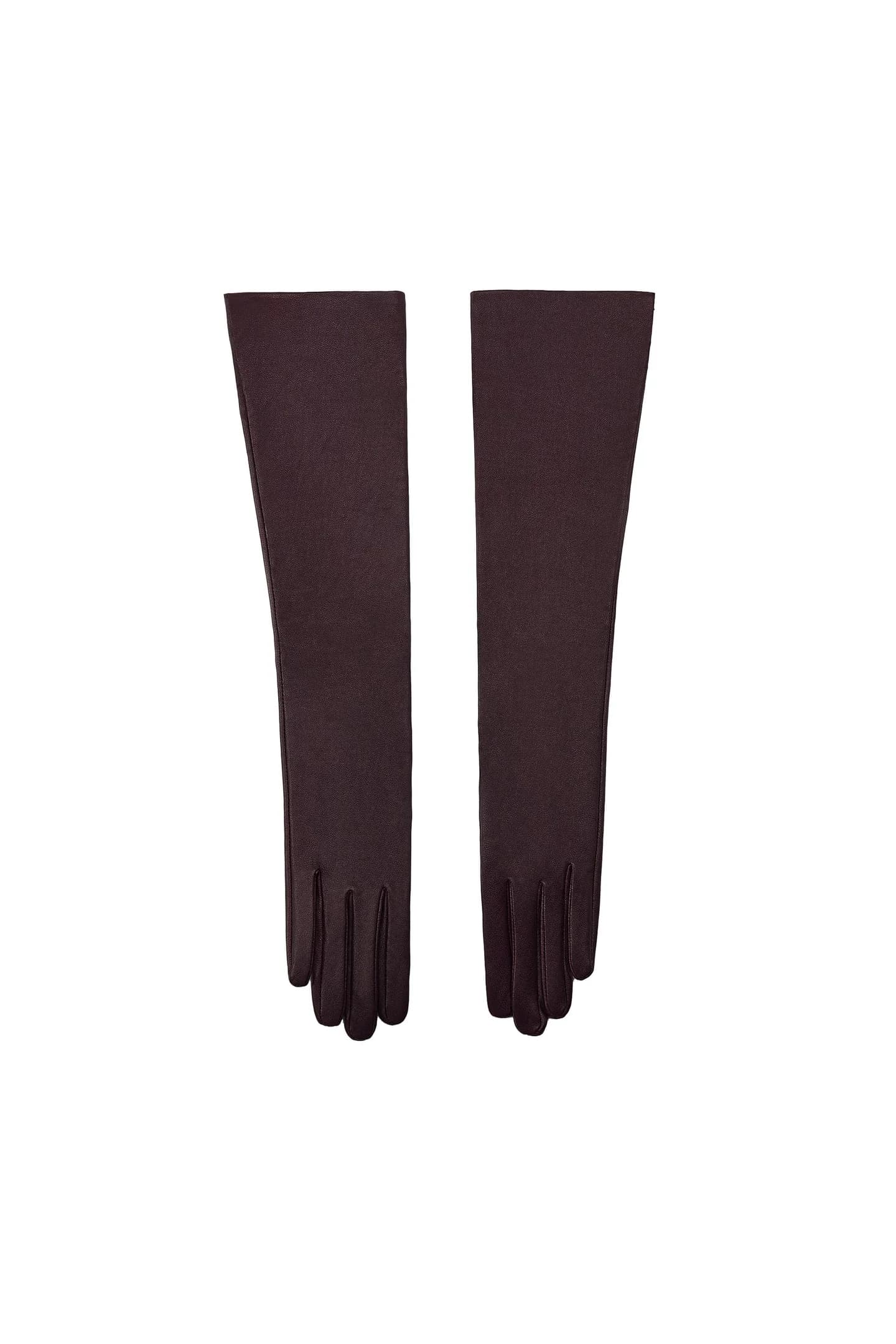 ДЛИННЫЕ ПЕРЧАТКИ ИЗ 100% КОЖИ - фото 3