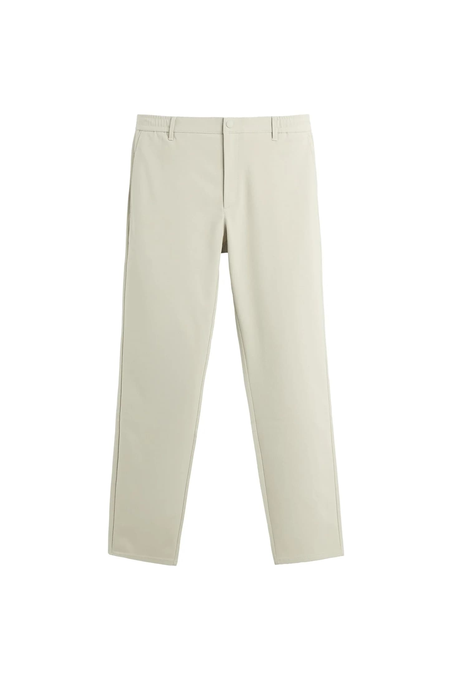 КОМФОРТНЫЕ БРЮКИ ПРИГЛАЖЕННОГО КРАЙКА - фото 3