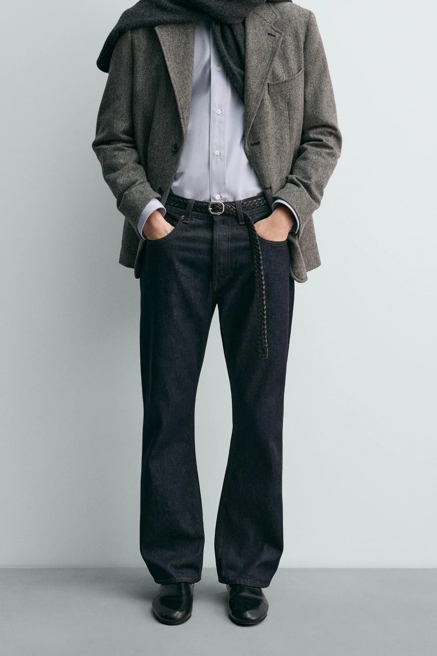 ДЖИНСЫ ПРЯМОГО КРОЯ BOOTCUT AARON LEVINE X Zara - фото 3