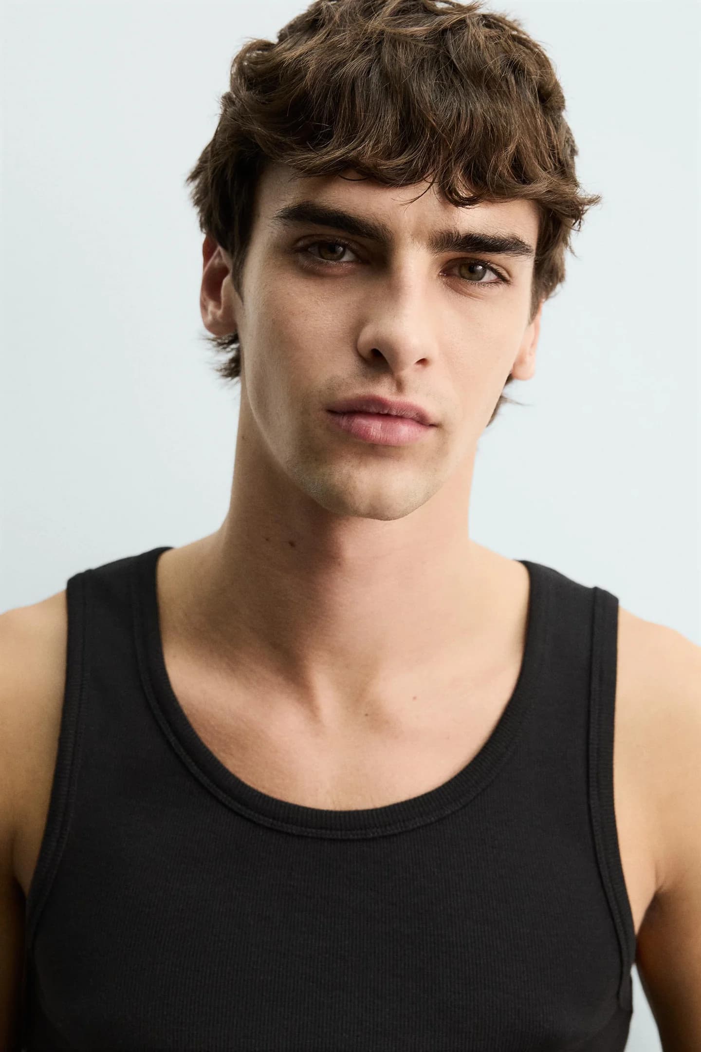 ФУТБОЛКА В РЕБРИКУ ИЗ БАЗОВОЙ КОЛЛЕКЦИИ - фото 2