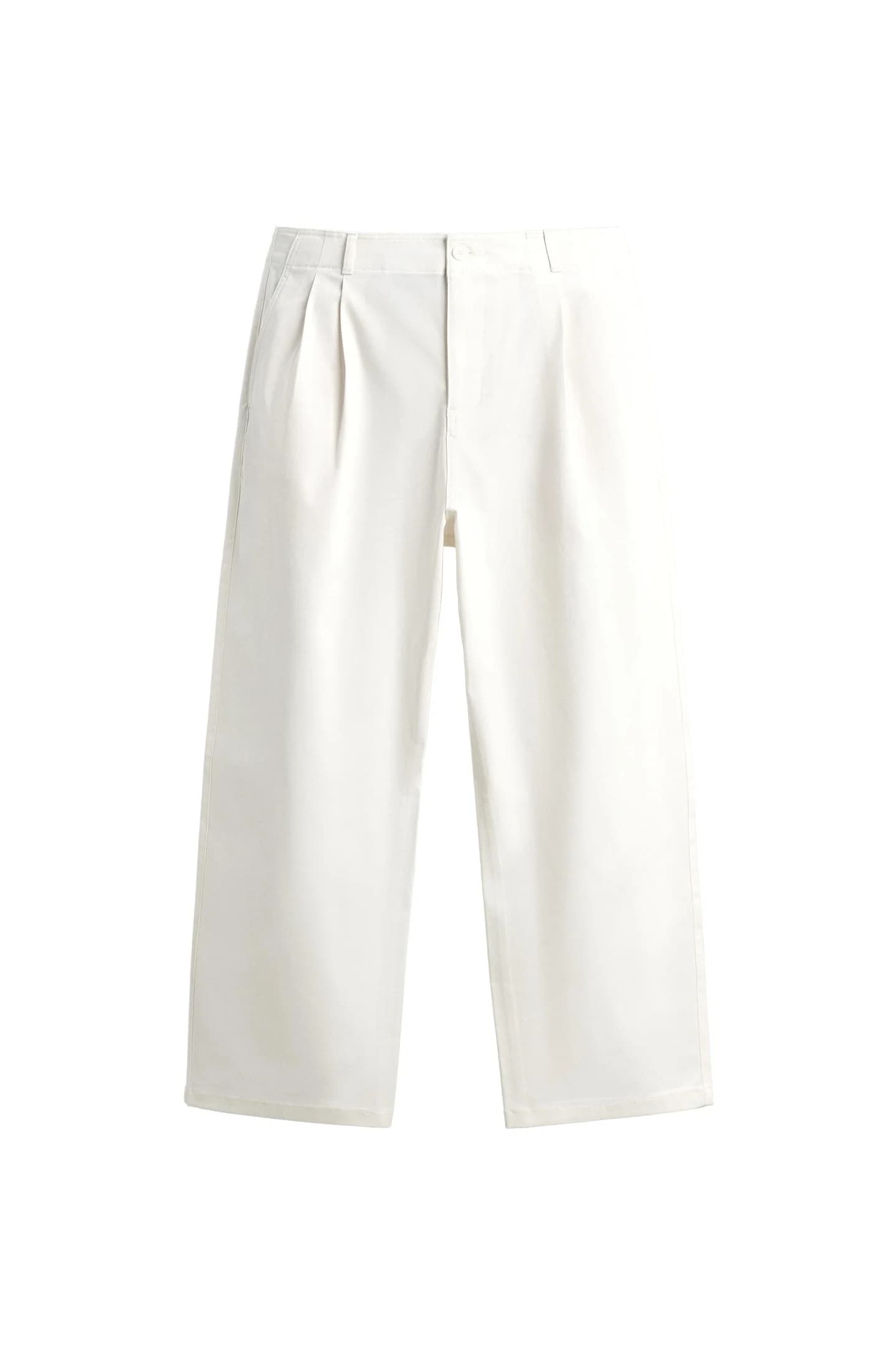 ШИРОКИЕ БРЮКИ С ТЮНАМИ - фото 7