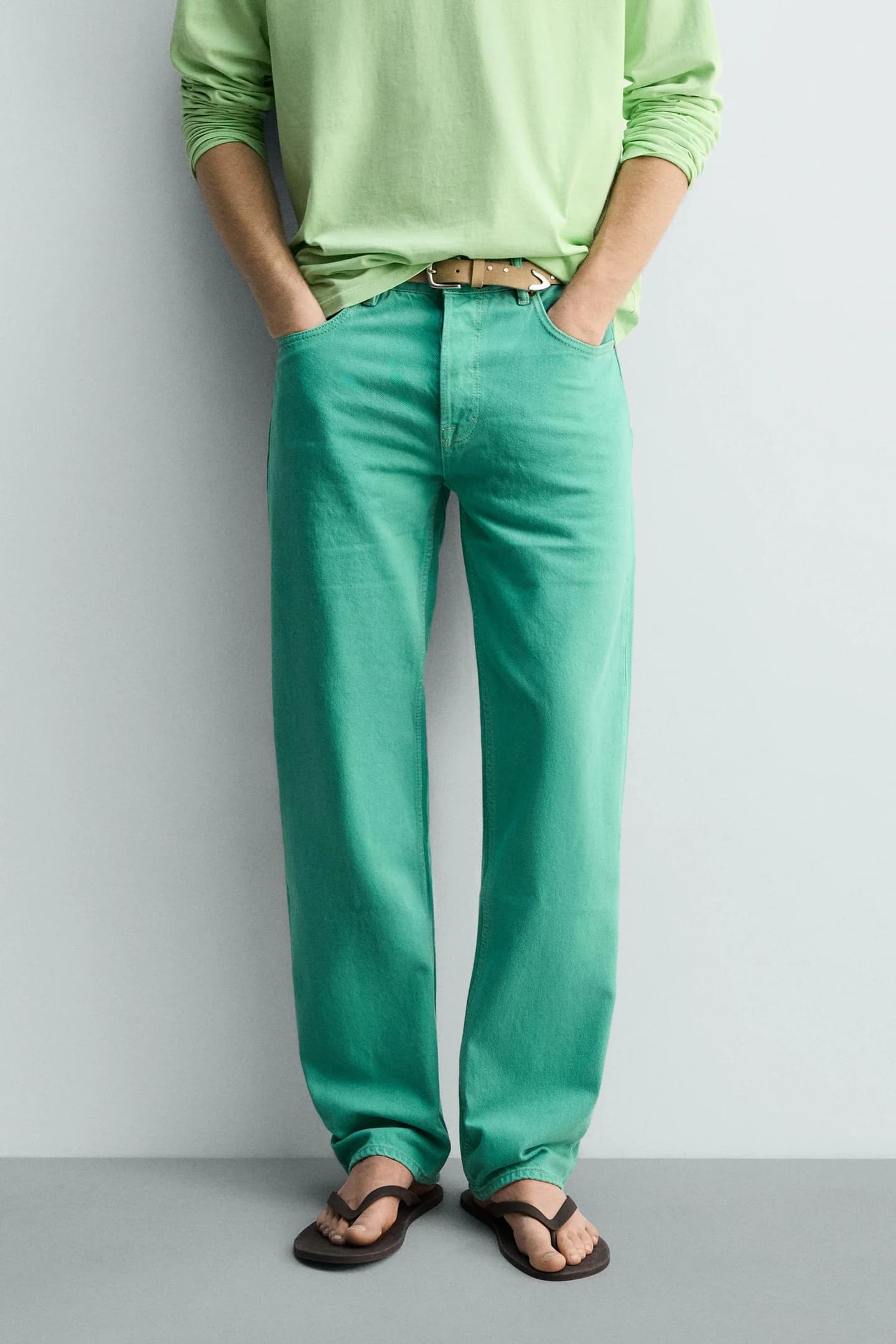 ДЖИНСЫ ПРЯМОГО КРОЯ, ОГРАНИЧЕННАЯ ВЫПУСК - фото 2