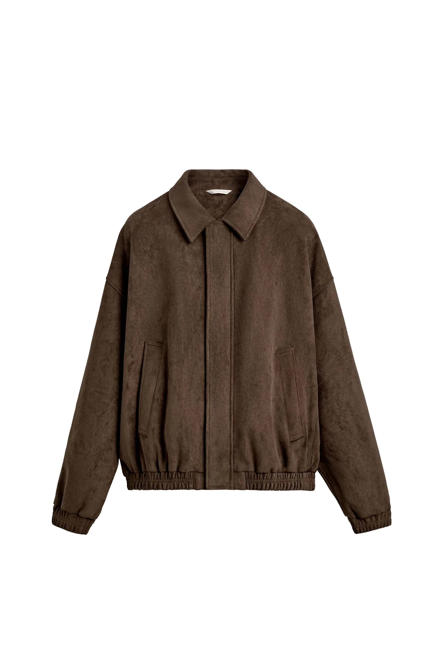 КУРТКА ИЗ ИСКУССТВЕННОЙ ЗАМШИ СВОБОДНОГО КРАЯ - фото 3