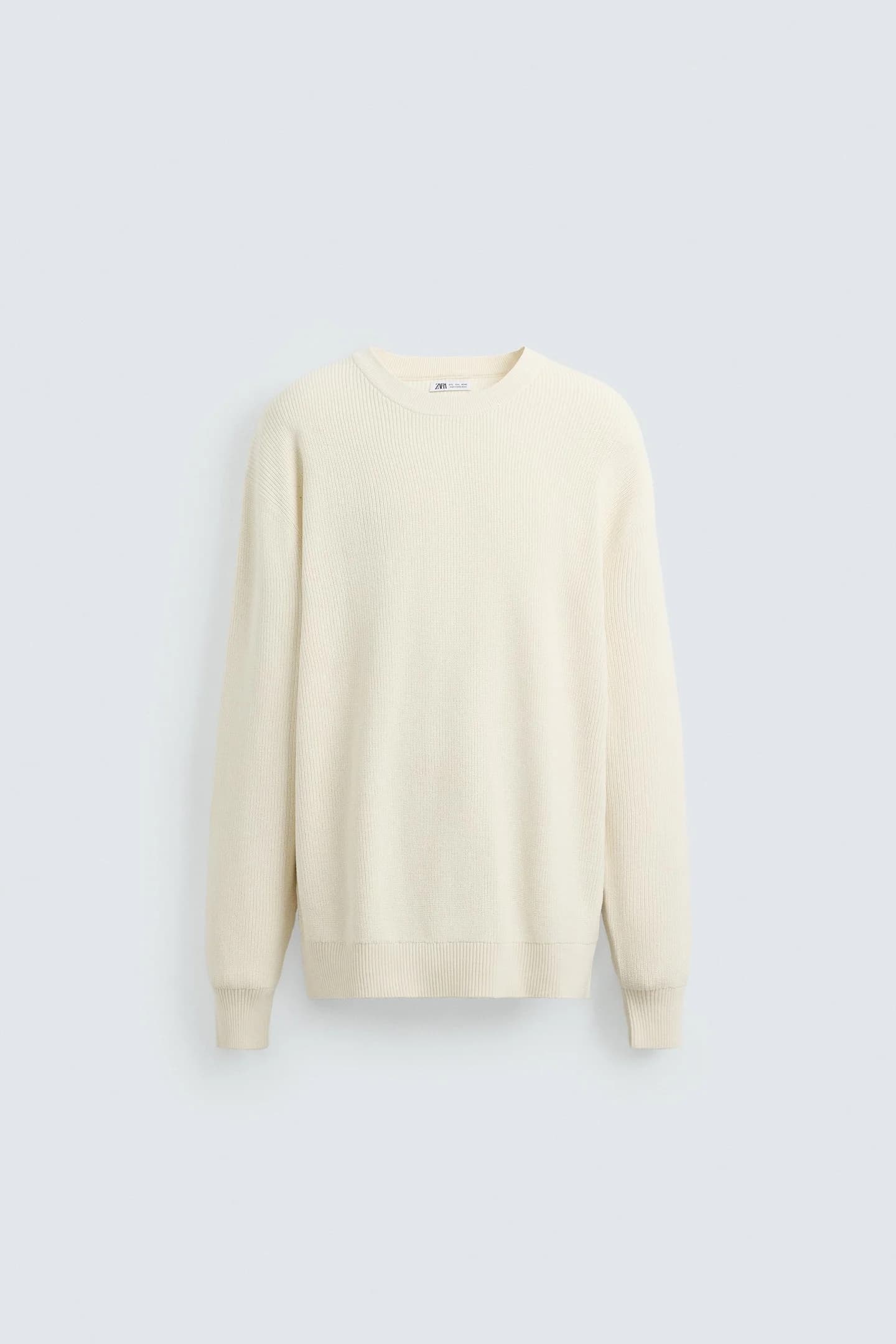 ЖЕМЧУЖНЫЙ ТРИКОТАЖНЫЙ СВИТЕР