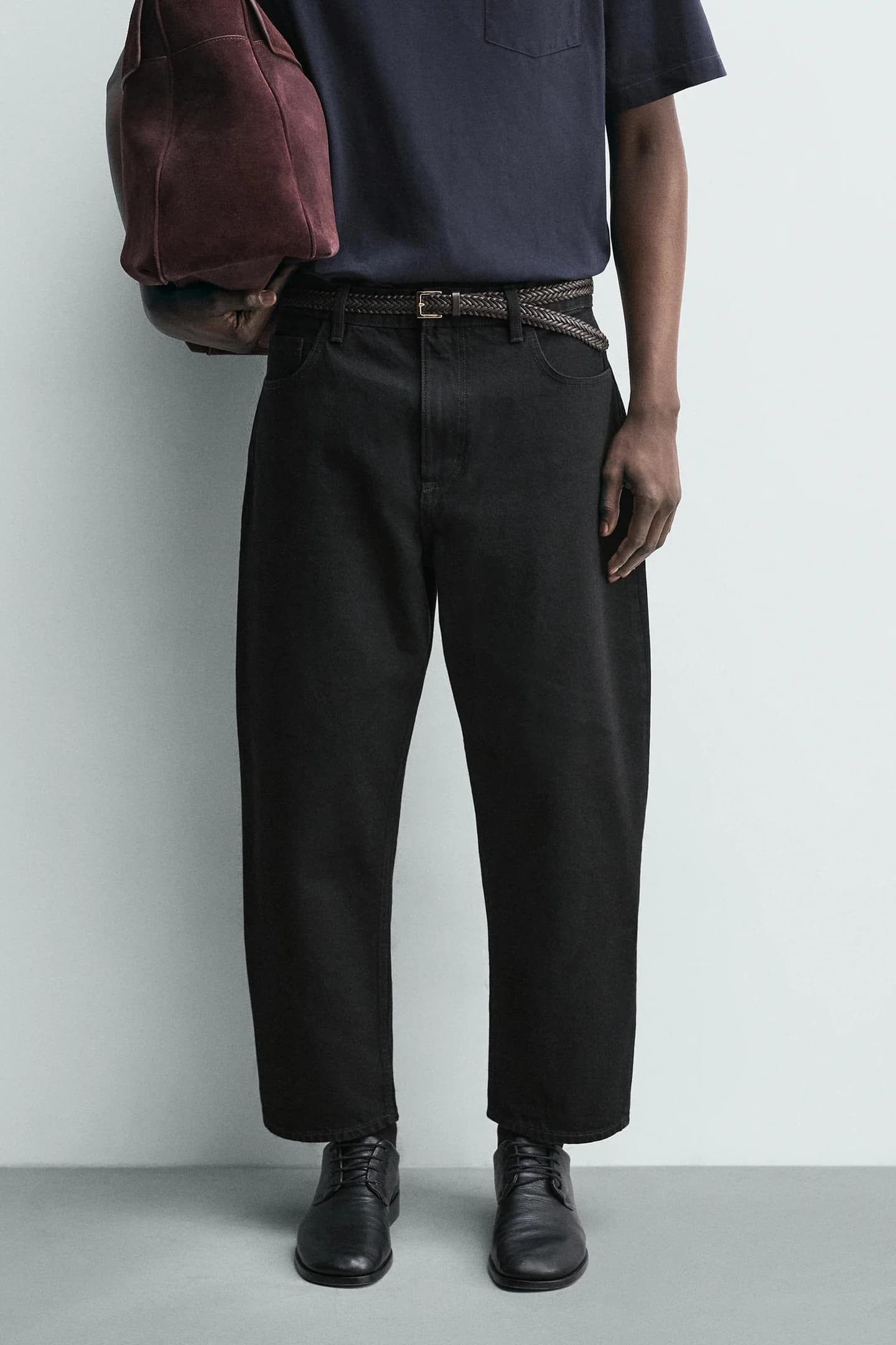 ДЖИНСЫ ШИРОКОГО КРОЯ - фото 2