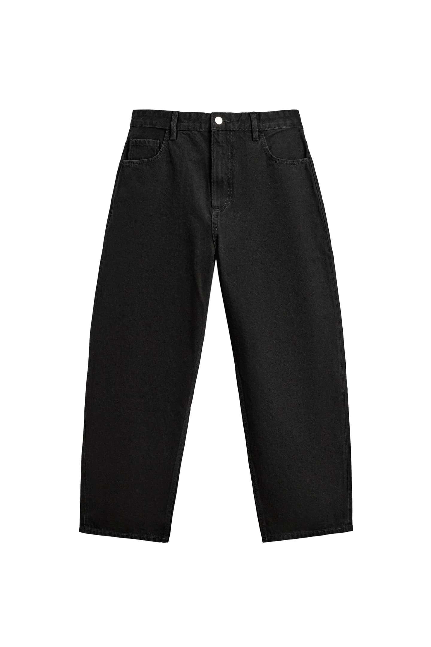 ДЖИНСЫ ШИРОКОГО КРОЯ - фото 3