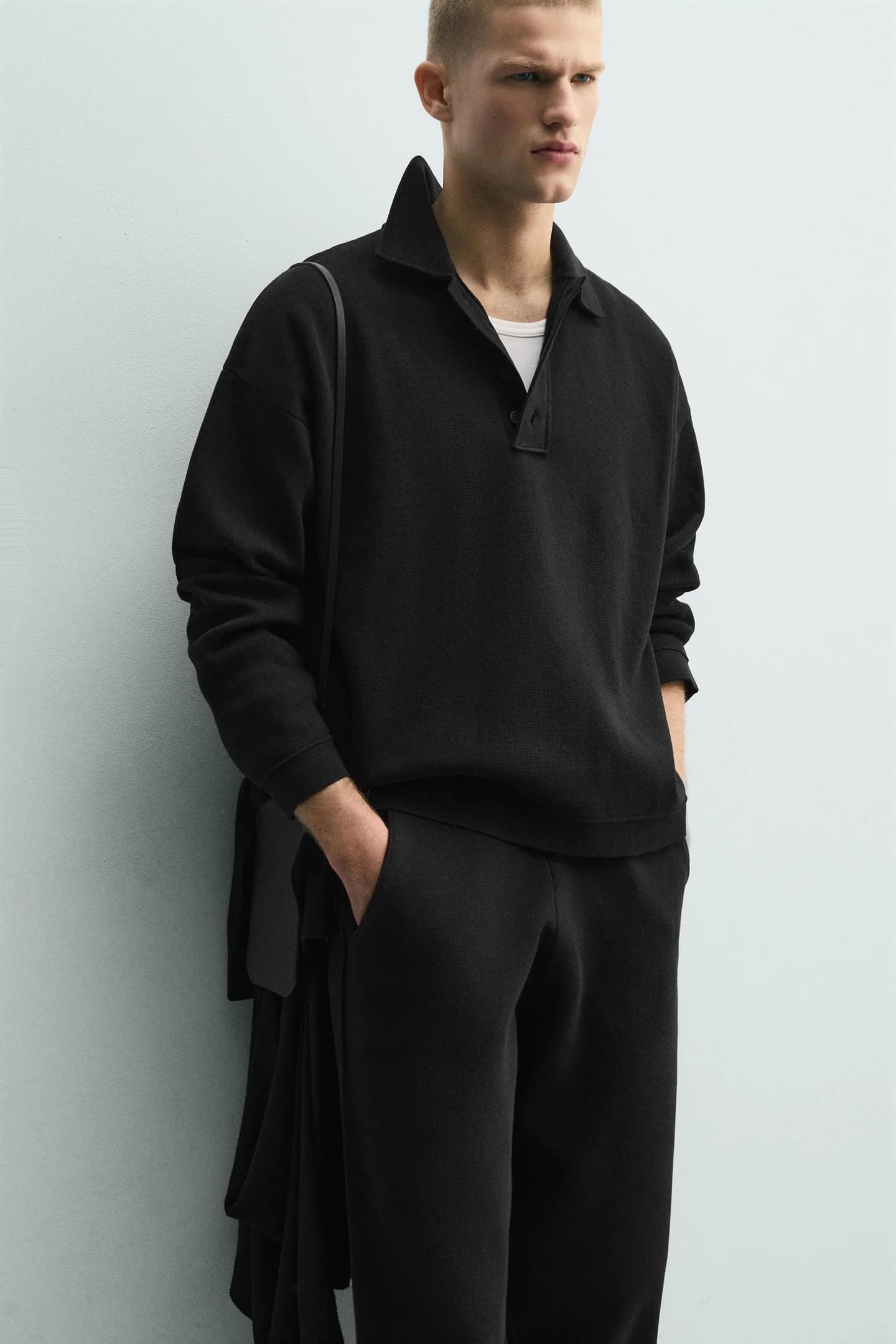 ТРИКОТАЖНАЯ РУБАШКА ПОЛО ИЗ ХЛОПКА