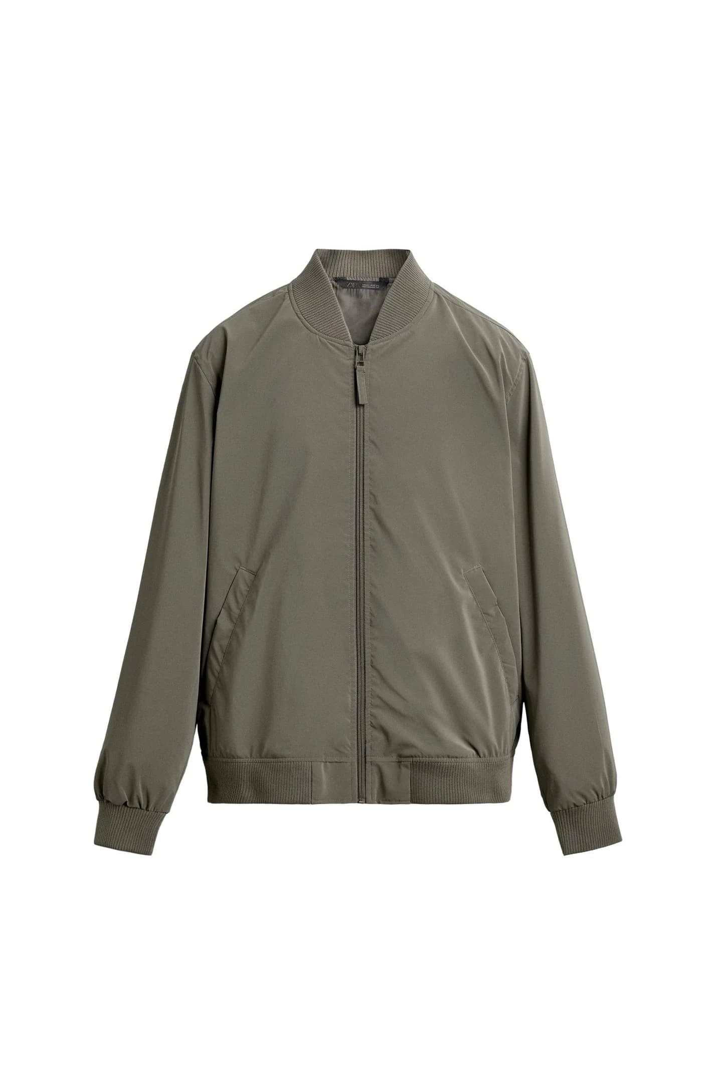 КУРТКА-БОМБЕР ИЗ ТЕХНИЧЕСКОЙ ТКАНИ - фото 3