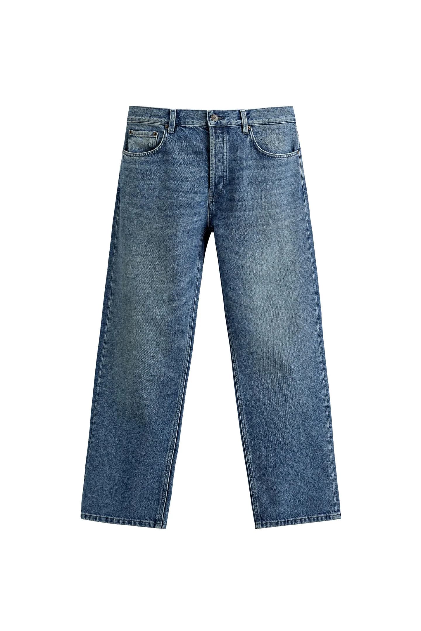 ПРЯМЫЕ ДЖИНСЫ С РАСКЛЕШЕННЫМ НИЗОМ ИЗ КОЛЛЕКЦИИ ORIGINS - фото 3