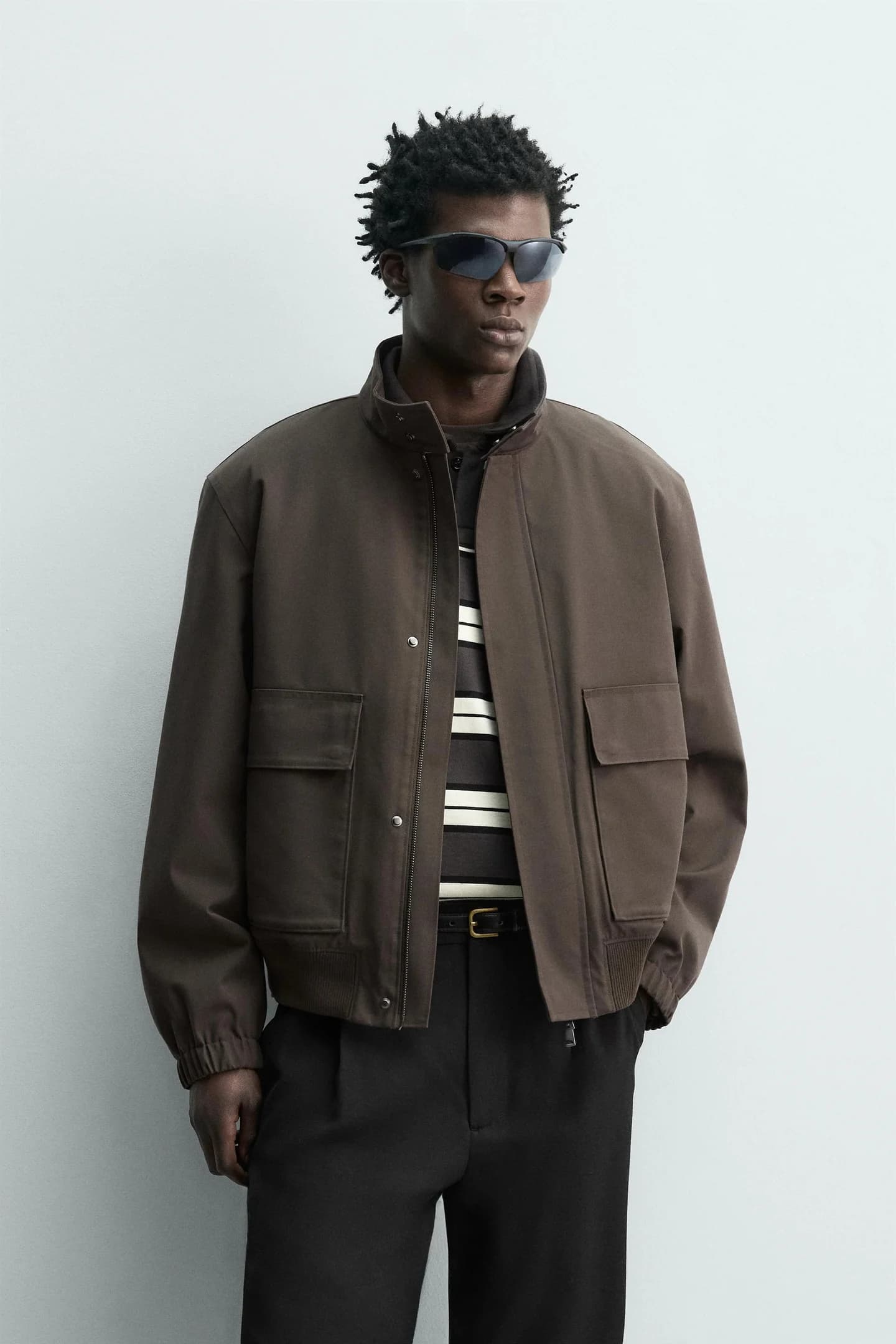 КУРТКА ИЗ ТЕХНИЧЕСКОЙ ТКАНИ СО СЪЕМНЫМ ЖИЛЕТОМ - фото 2