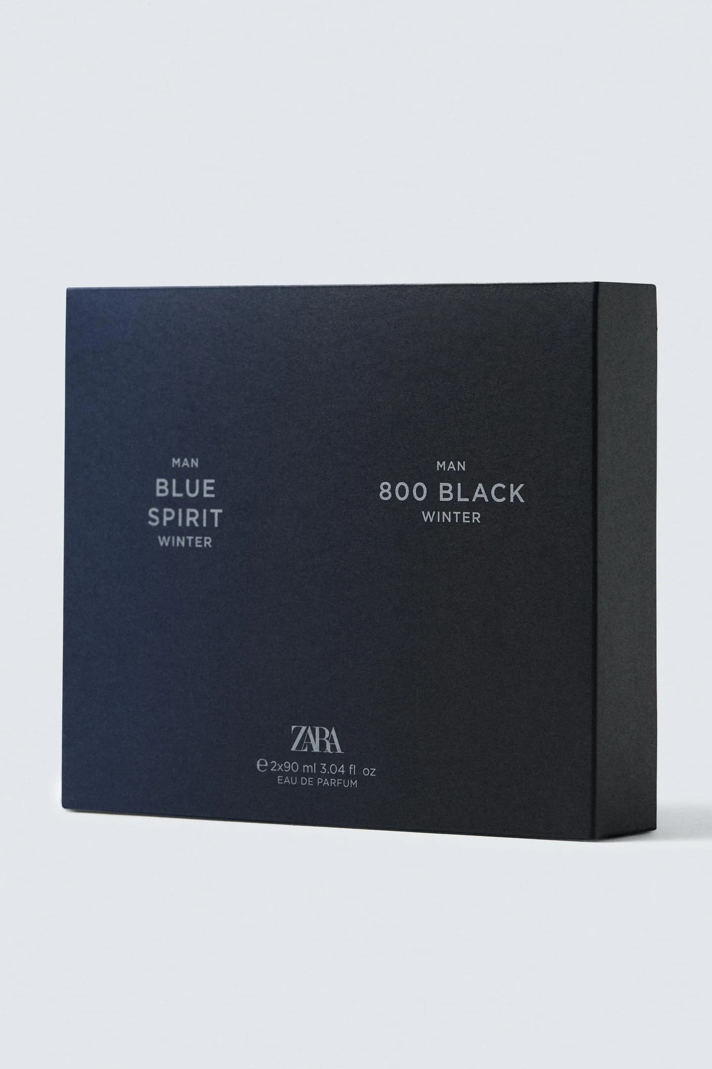MAN 800 BLACK WINTER EDP + MAN BLUE SPIRIT WINTER EDP 2X90ML (3,04 жидких унции) - фото 2
