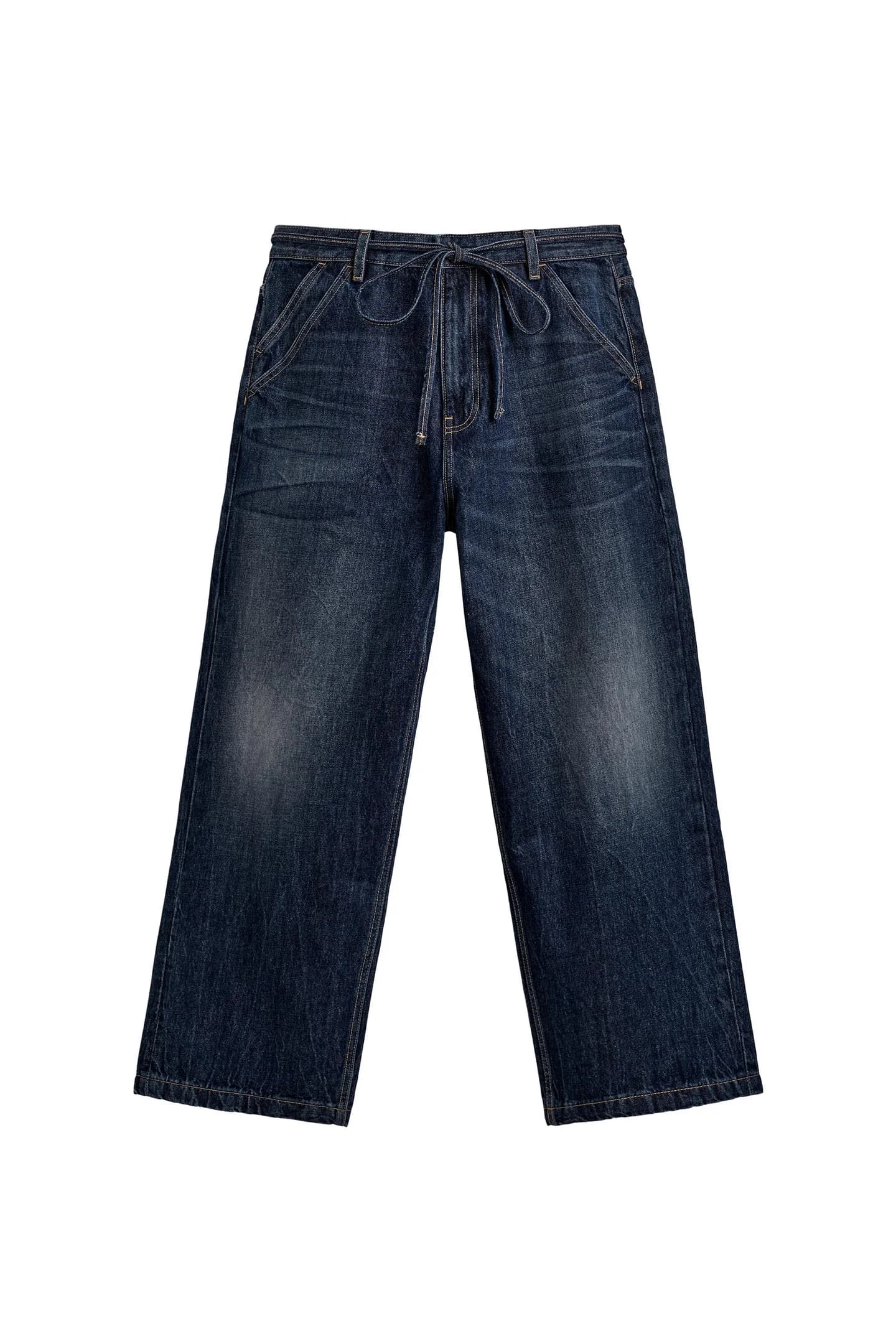 ДЖИНСЫ МЕШКОВОГО КРОНА - фото 4