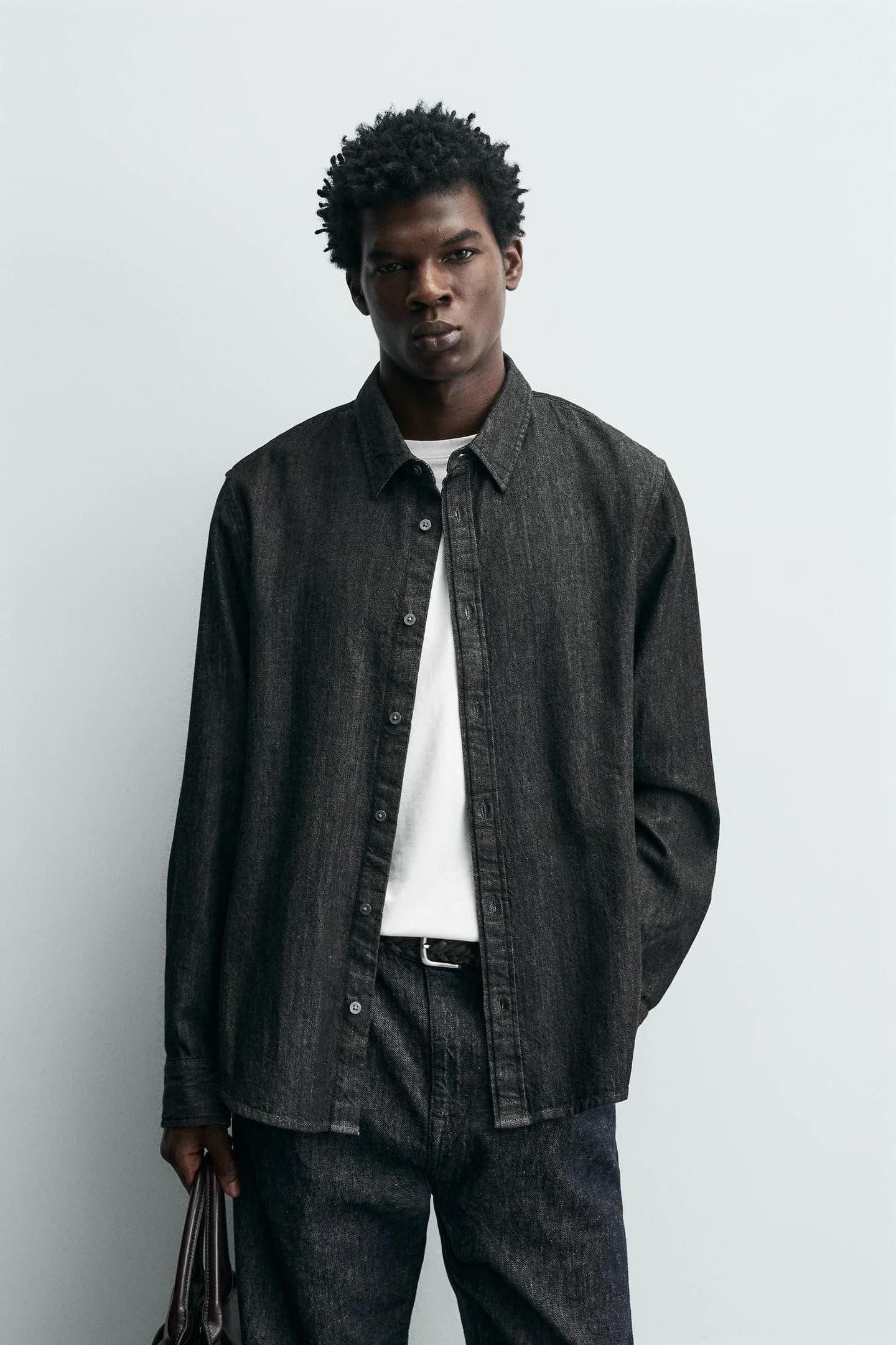 ДЖИНСОВАЯ РУБАШКА СВОБОДНОГО КАРОТА